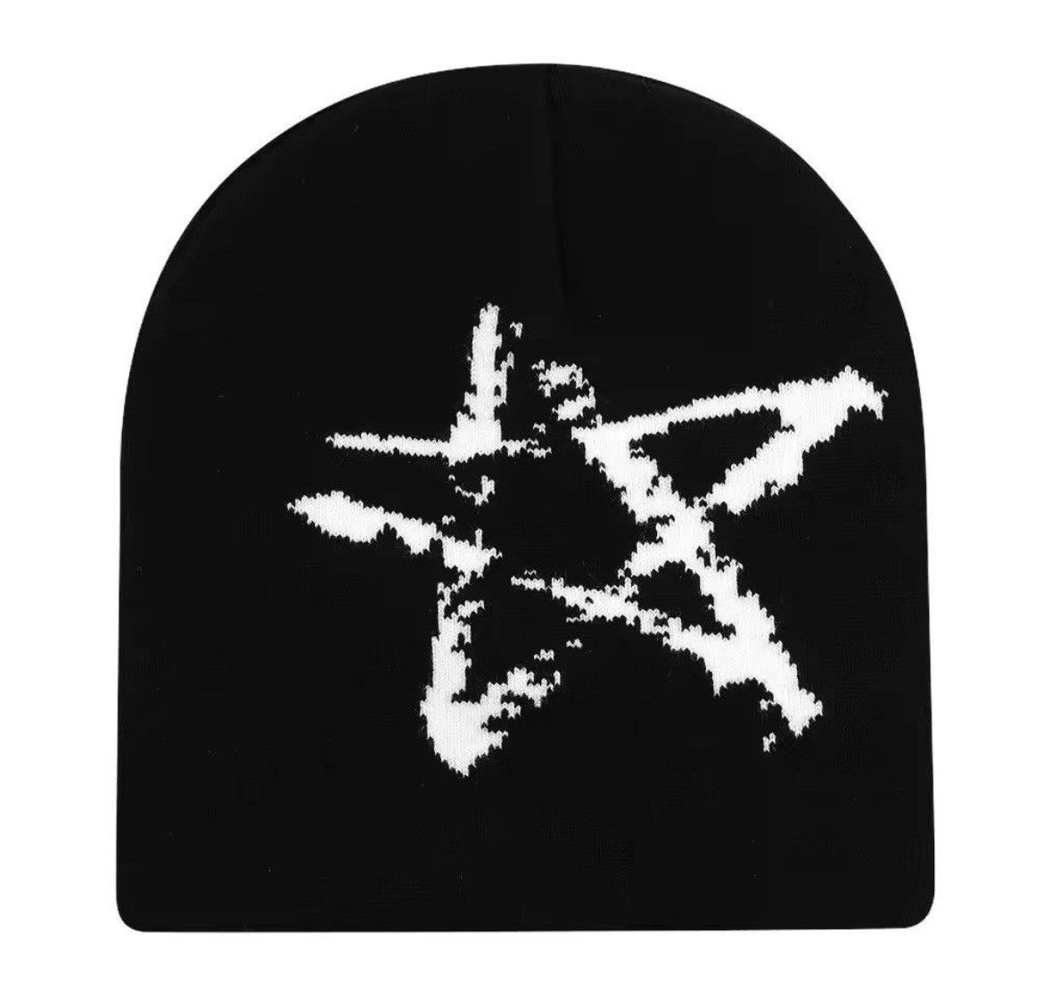 Japanese Brand Star Beanie Hat Size ONE SIZE - 4 Thumbnail