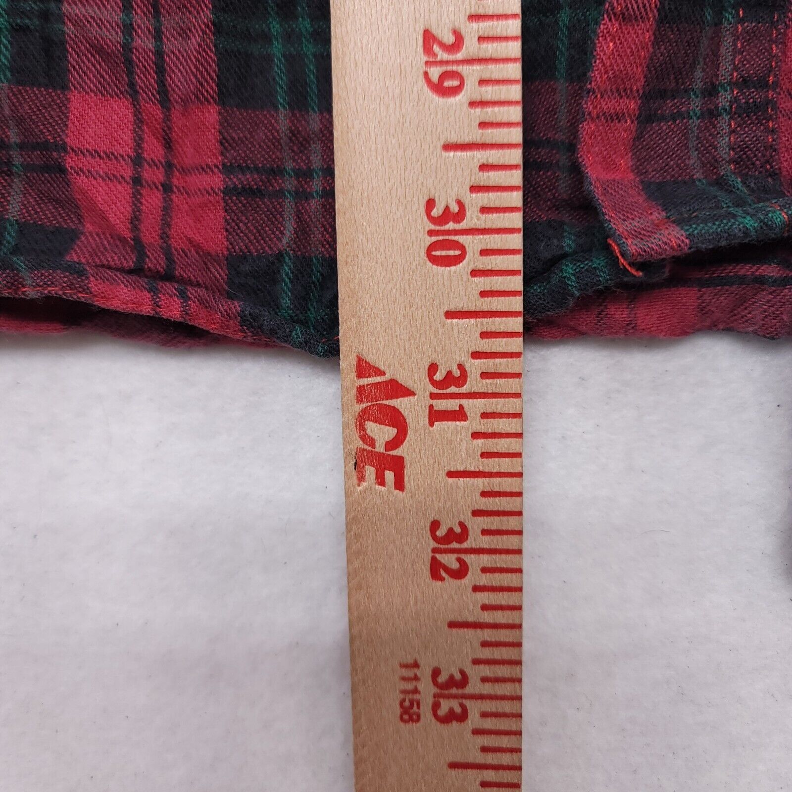 Wrangler Wrangler Tartan Flannel Shirt Mens Size Medium M Red Green Size US M / EU 48-50 / 2 - 6 Thumbnail