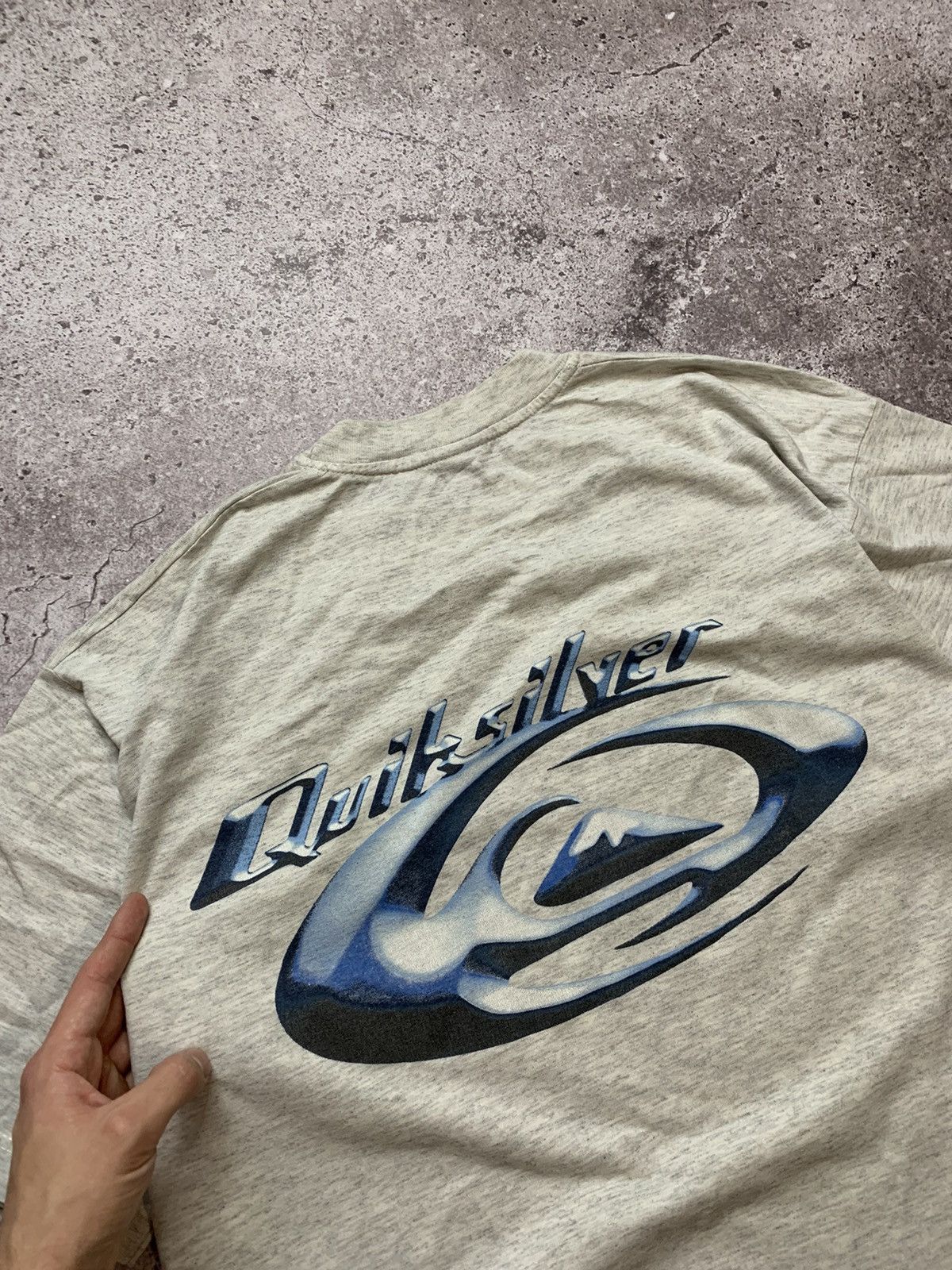 Quiksilver QUIKSILVER Y2K BIG LOGO SURF TEE Size US L / EU 52-54 / 3 - 2 Thumbnail