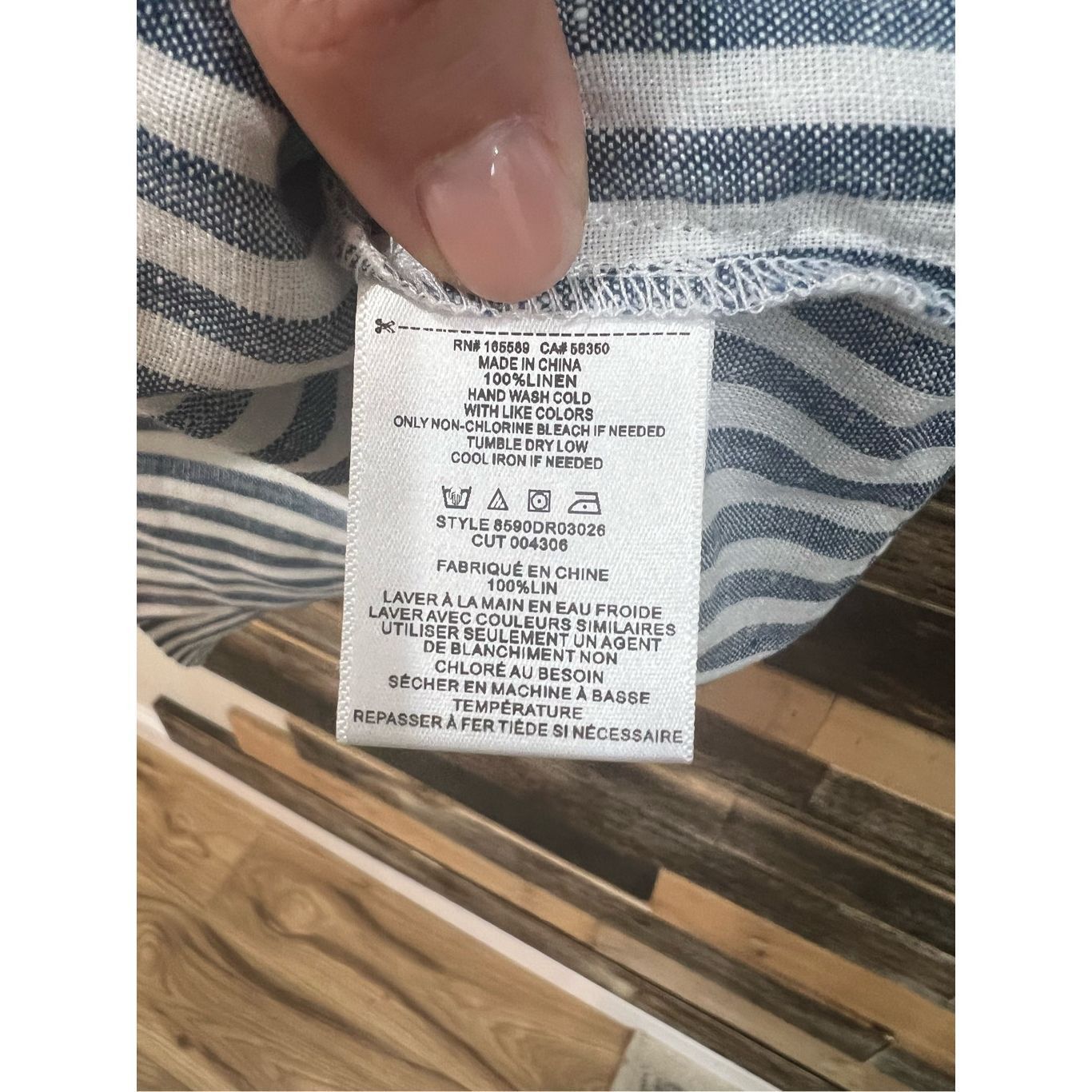 Joie Joie NWT Anjelica Striped Linen Smock Dress sz XS Size XS / US 0-2 / IT 36-38 - 6 Thumbnail