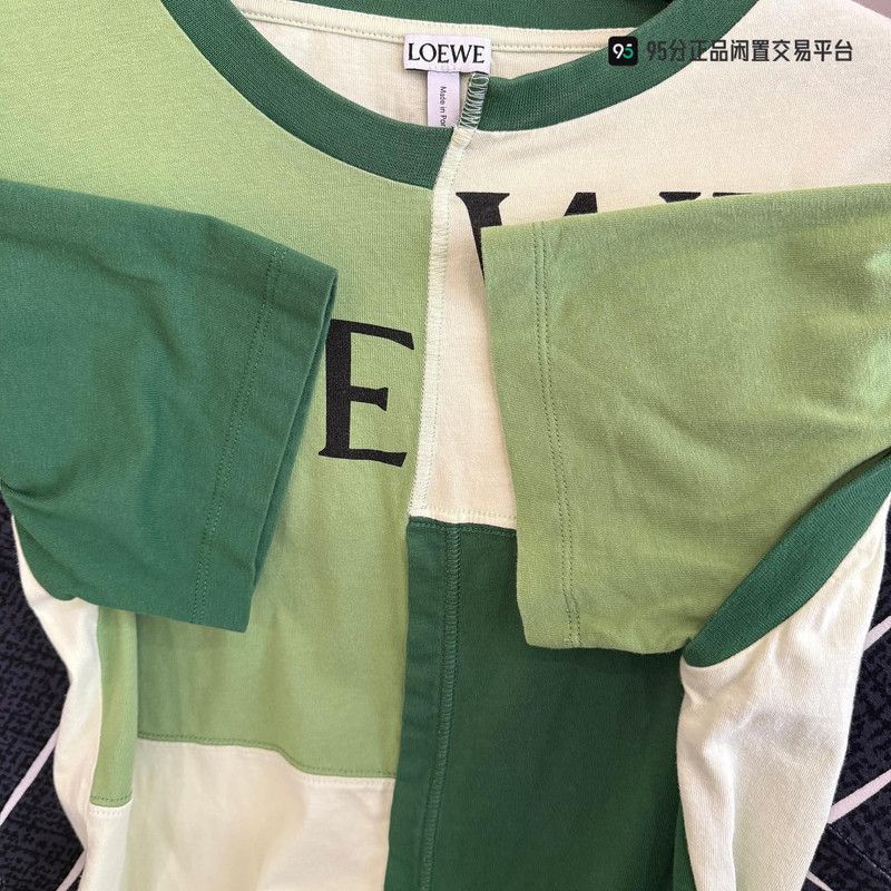 Loewe LOEWE Color Block Letter Short-Sleeve T-Shirt Size US S / EU 44-46 / 1 - 1 Thumbnail