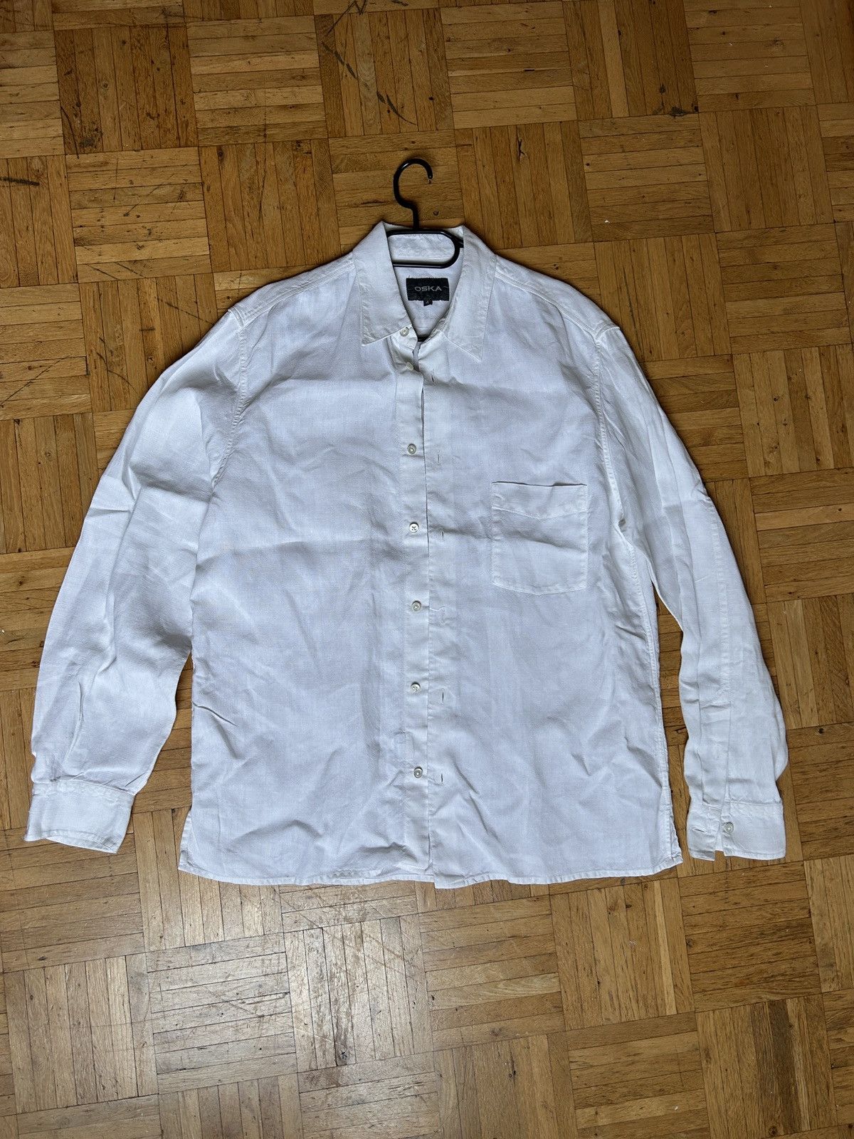 Other Oska Heavy Linen Oversized Button Shirt Size US XL / EU 56 / 4 - 3 Thumbnail