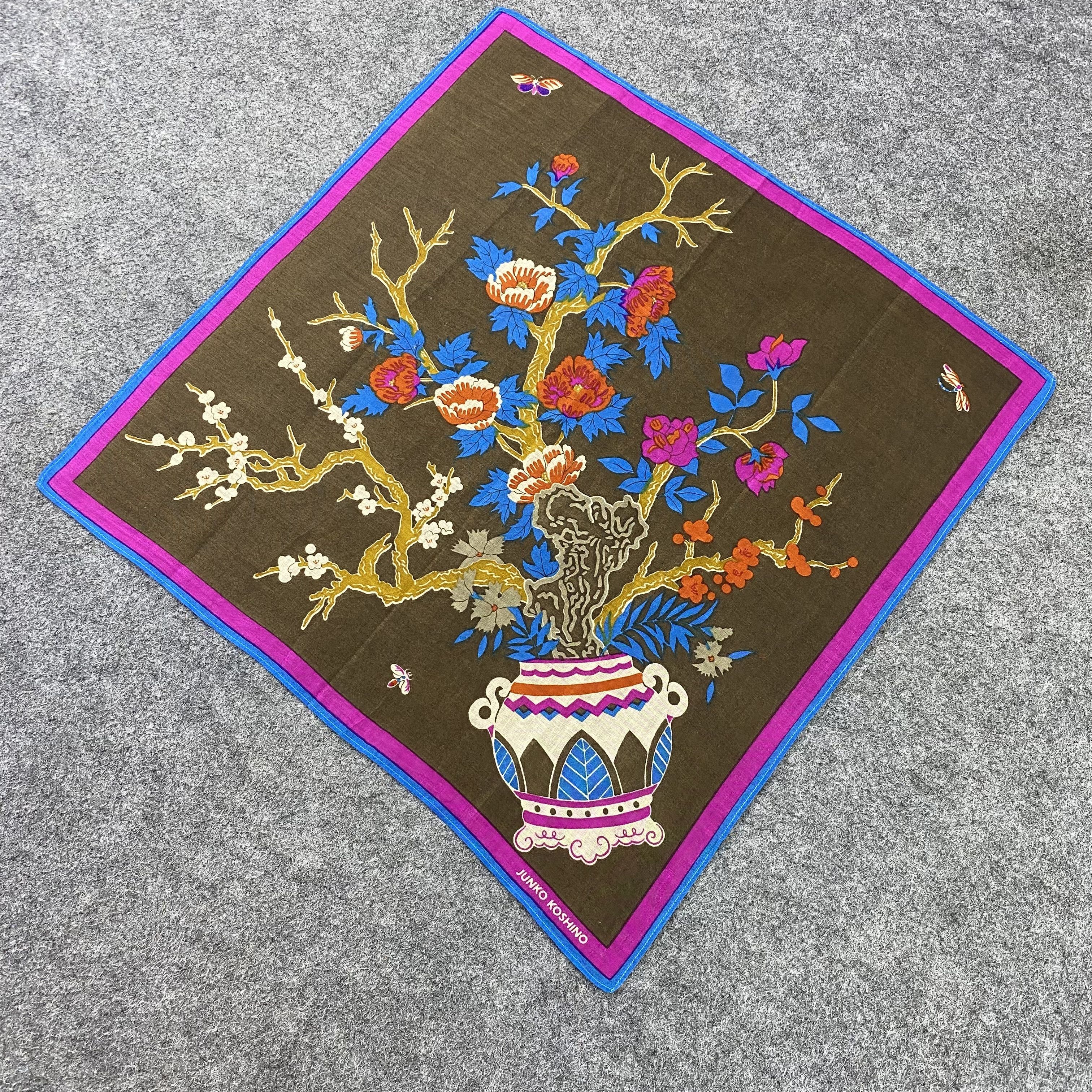 Japanese Brand Junko Koshino Handkerchief / Bandana / Neckerchief-B982 Size ONE SIZE - 4 Thumbnail