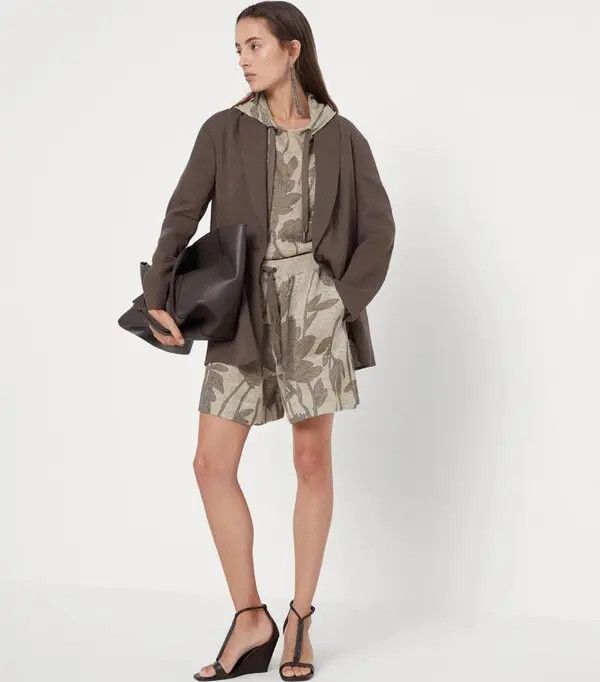 Brunello Cucinelli o1la1rc1a0425 Sweater in Natural Size M / US 6-8 / IT 42-44 - 4 Thumbnail