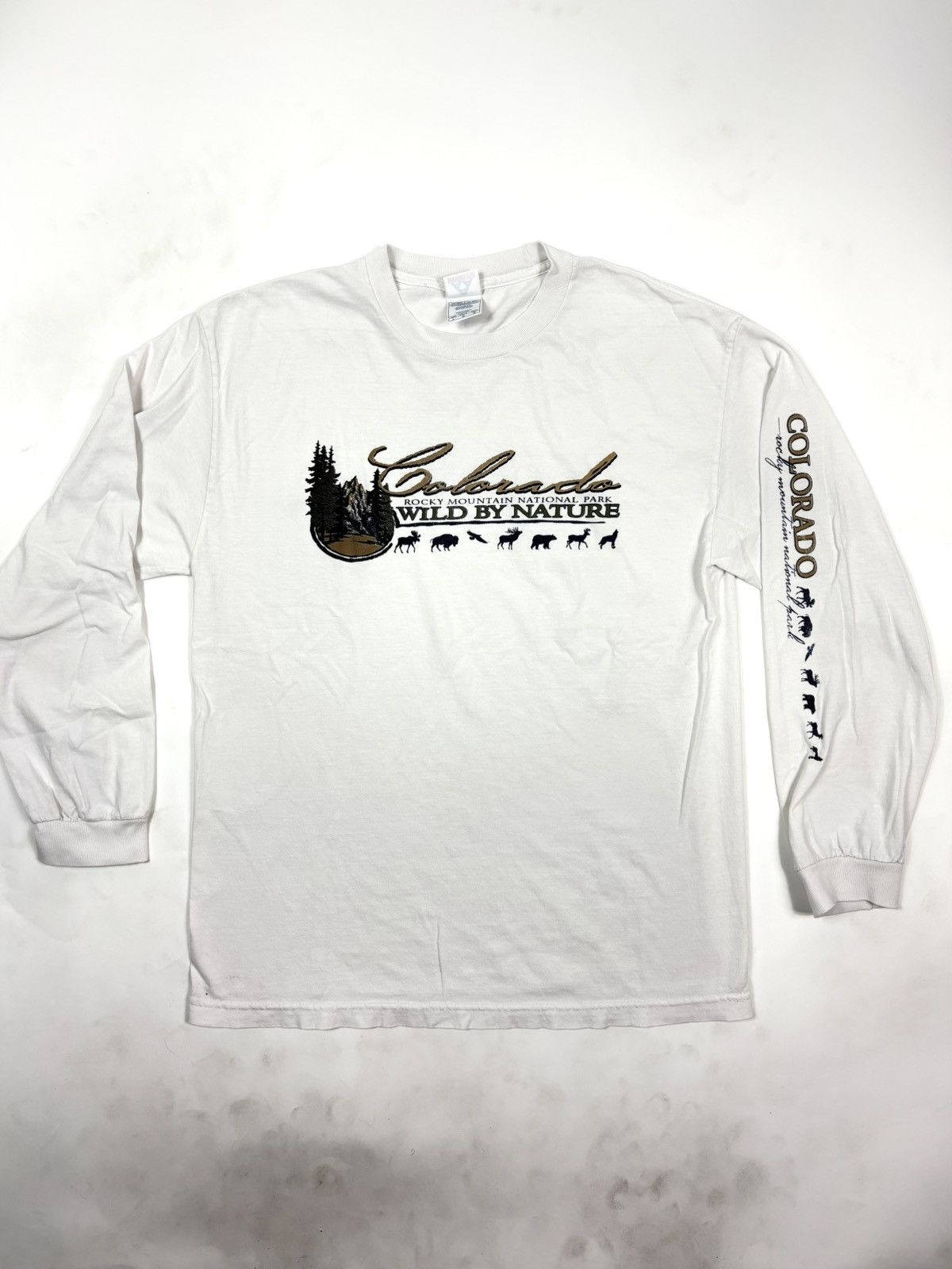 Vintage Vintage 90s Rocky Mountain Long Sleeve Tee Size US L / EU 52-54 / 3 - 2 Thumbnail