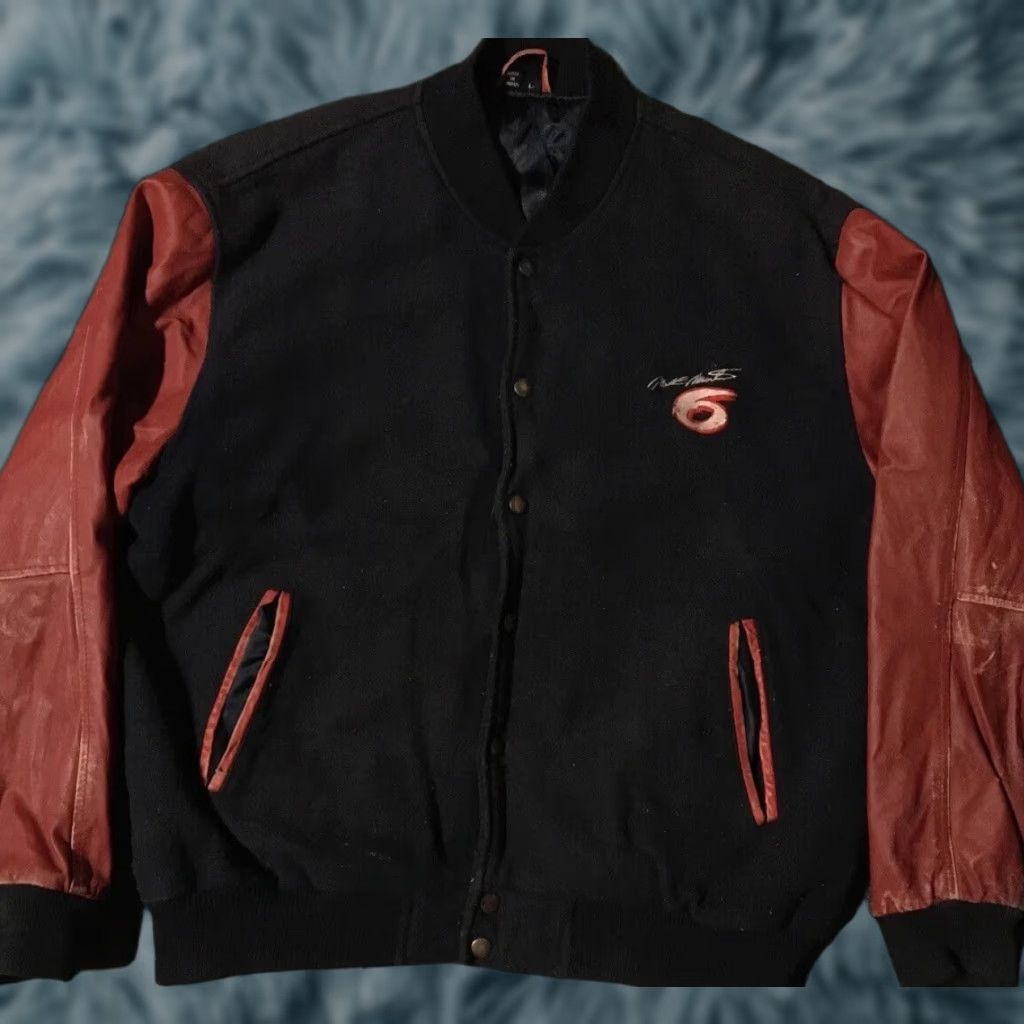 NASCAR VINTAGE Mark Martin #6 Valvoline Racing Faded NASCAR Bomber Jacket M Red/Blue Men’s 90s Grunge Driving Racing Size US M / EU 48-50 / 2 - 1 Thumbnail