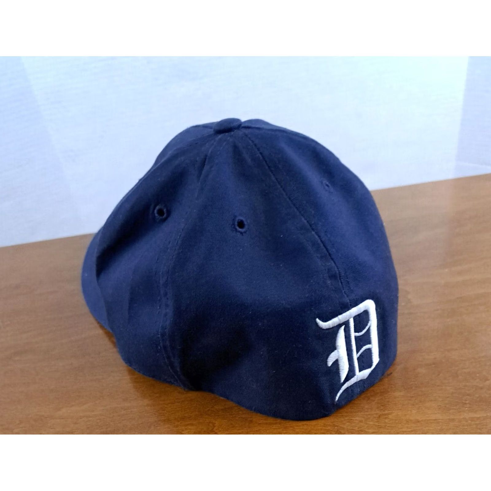 Vintage VINTAGE Boilermakers Local 169 Detroit Tigers Embroidered Fitted Hat Large Blue Cotton Canvas Baseball Cap Men L Stretch Size ONE SIZE - 4 Thumbnail