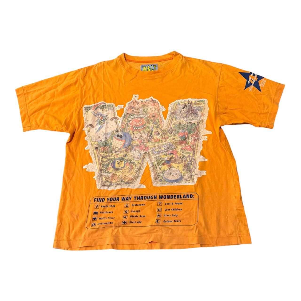 W&LT W&LT Wonderland Map Tee Walter Van Beirendonck Size US S / EU 44-46 / 1 - 1 Thumbnail