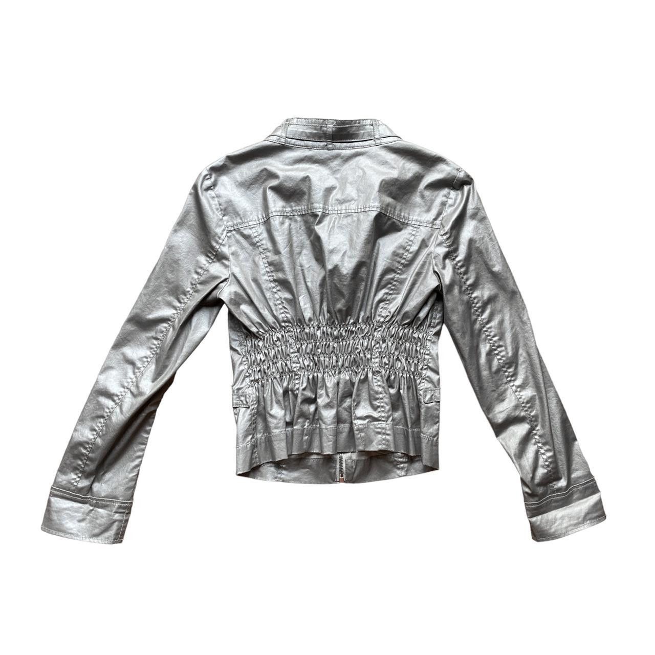 Miss Sixty Silver Metallic Miss Sixty Jacket Size L / US 10 / IT 46 - 3 Thumbnail