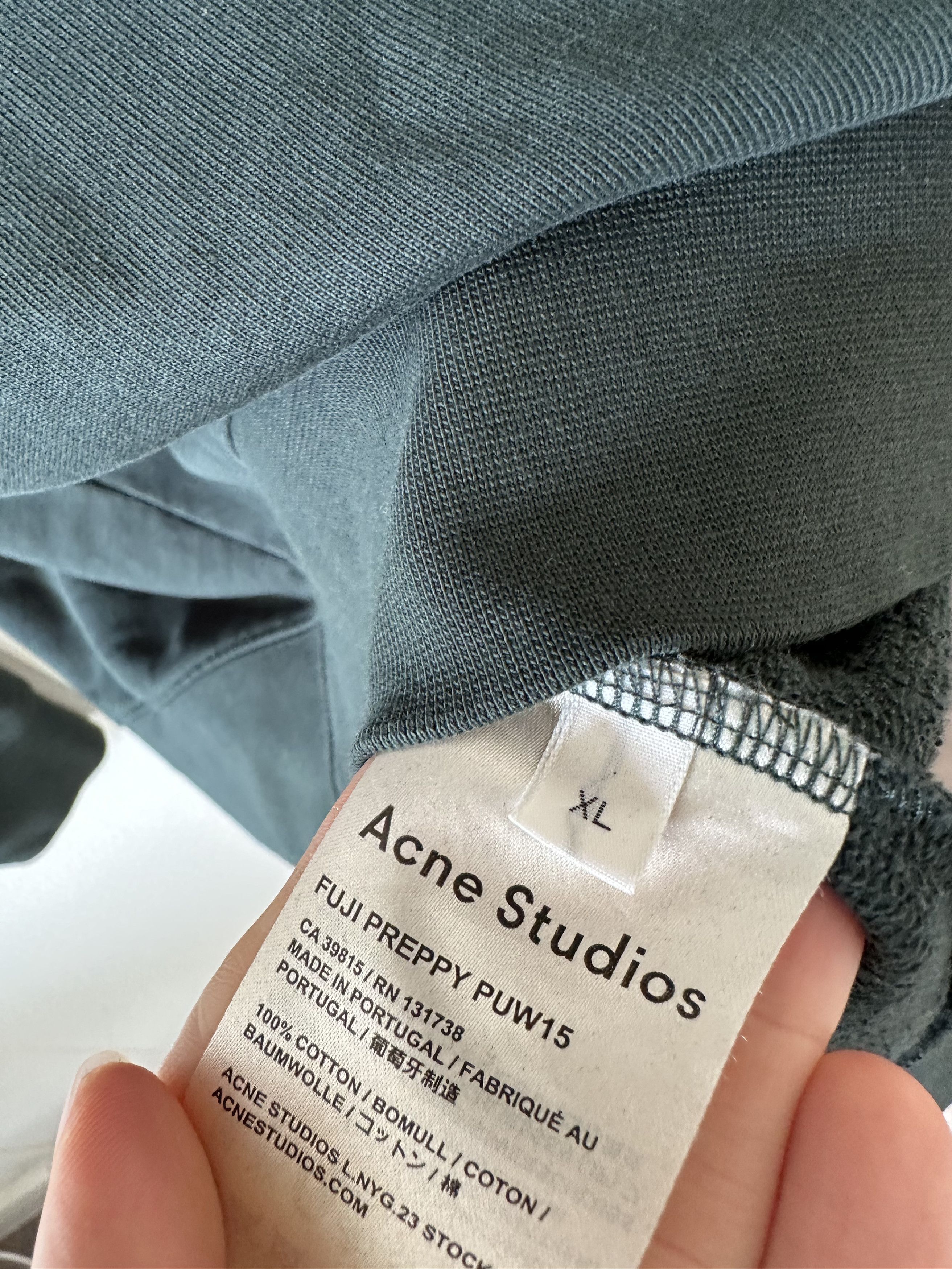 Acne Studios Acne Studios Quarter Zip Size US XL / EU 56 / 4 - 5 Thumbnail