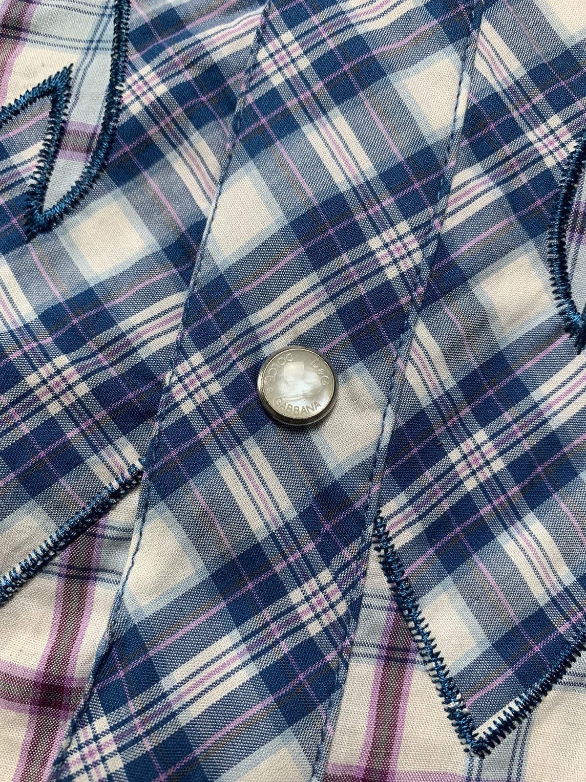 Dolce & Gabbana 1990s Dolce Gabbana Western Shirt Size US M / EU 48-50 / 2 - 6 Thumbnail
