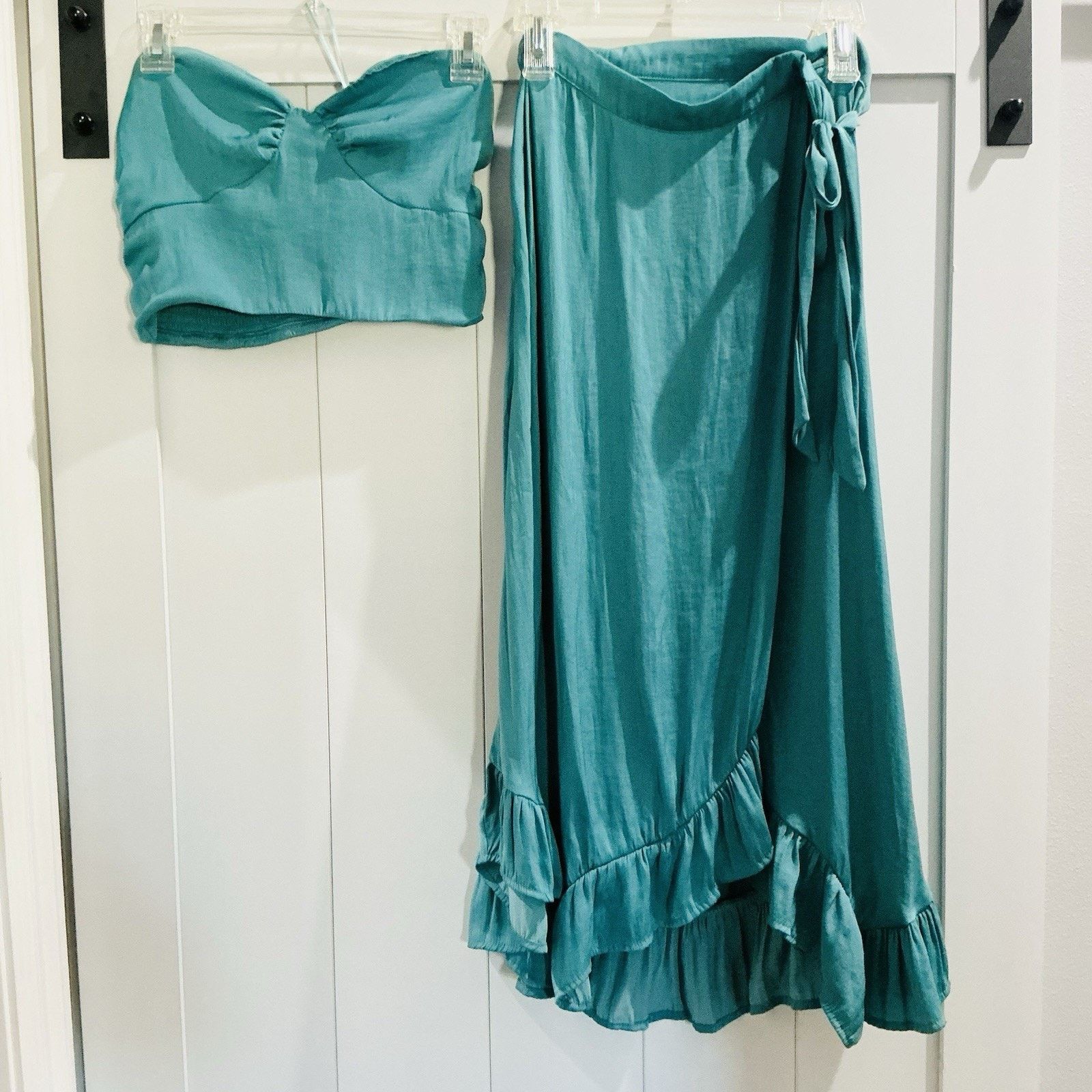 Free People Free People Rendezvous Bustier Top & Ruffle Skirt Set Medium Size M / US 6-8 / IT 42-44 - 3 Thumbnail