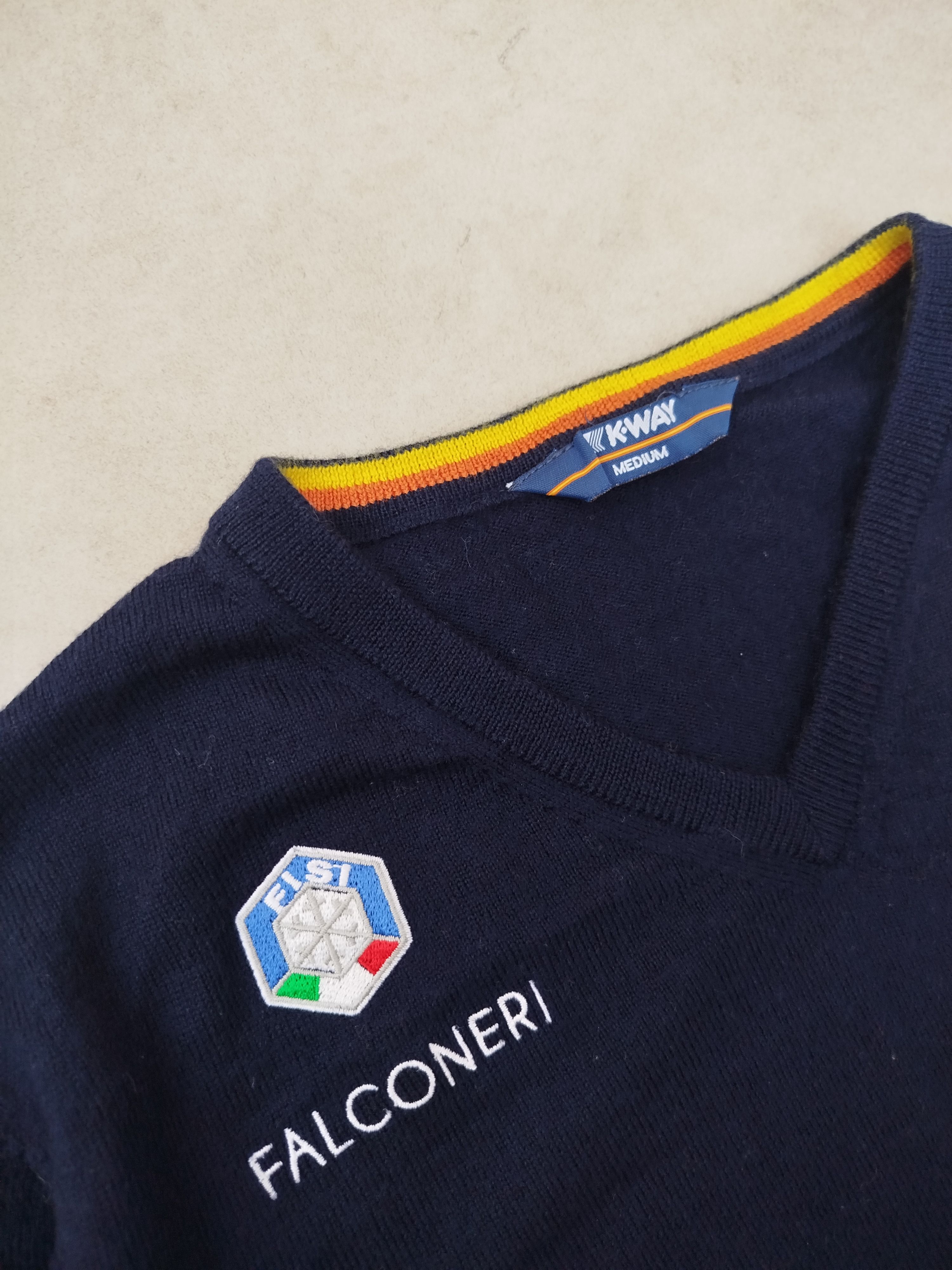 Audi Fisi team K-WAY sweater wool Audi falconeri Size US M / EU 48-50 / 2 - 3 Thumbnail