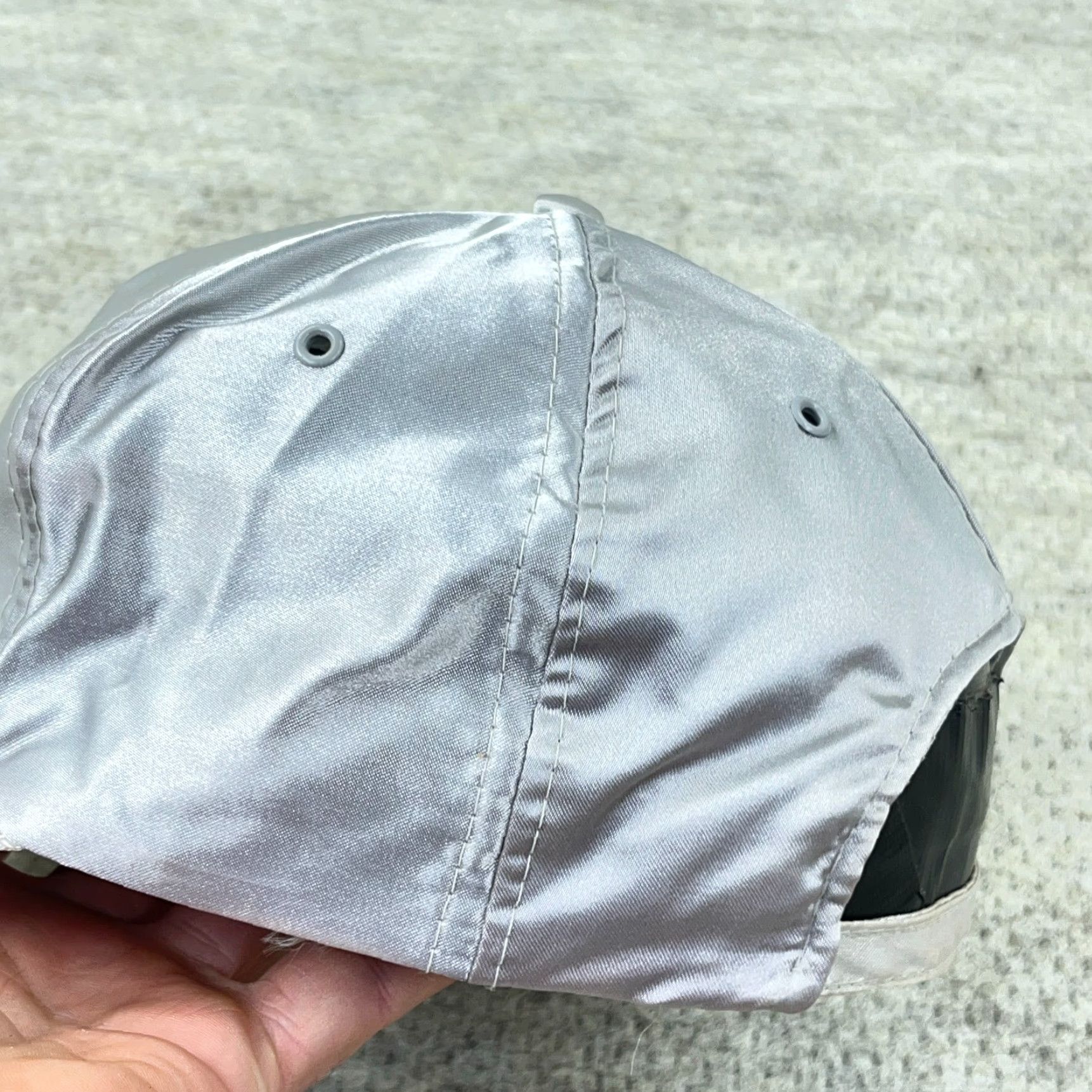 Vintage VINTAGE Sea World Hat Cap Gray Nylon Strap Back 90s Y2K Promo Rope Trucker Adult Adjustable Snapback Men Mens Hat Size ONE SIZE - 3 Thumbnail