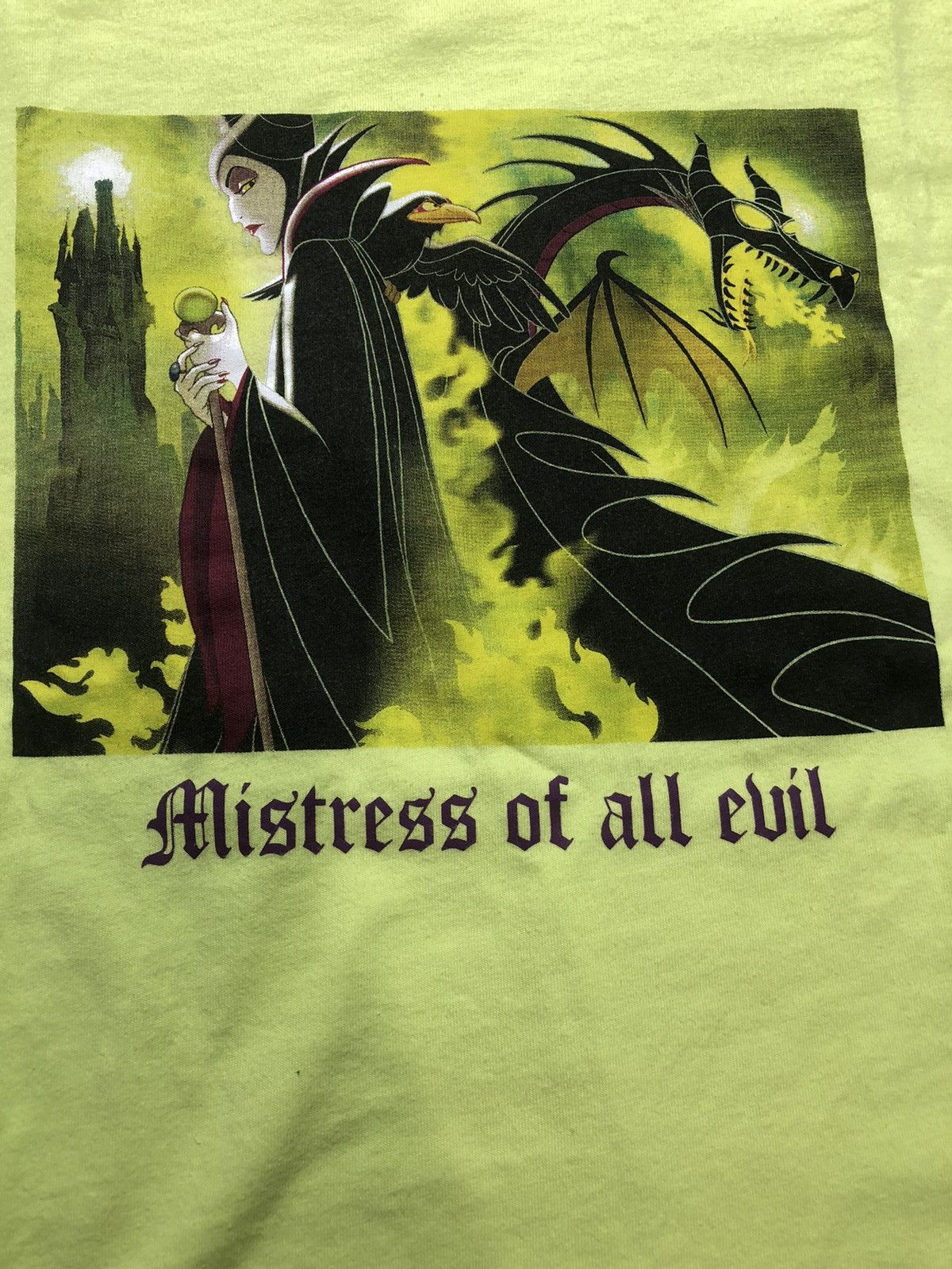 Hysteric Glamour × If Six Was Nine × KMRii Japanese Gothic Mistress Of All Evil Cartoon LongSleeve Tee Size US XL / EU 56 / 4 - 6 Thumbnail