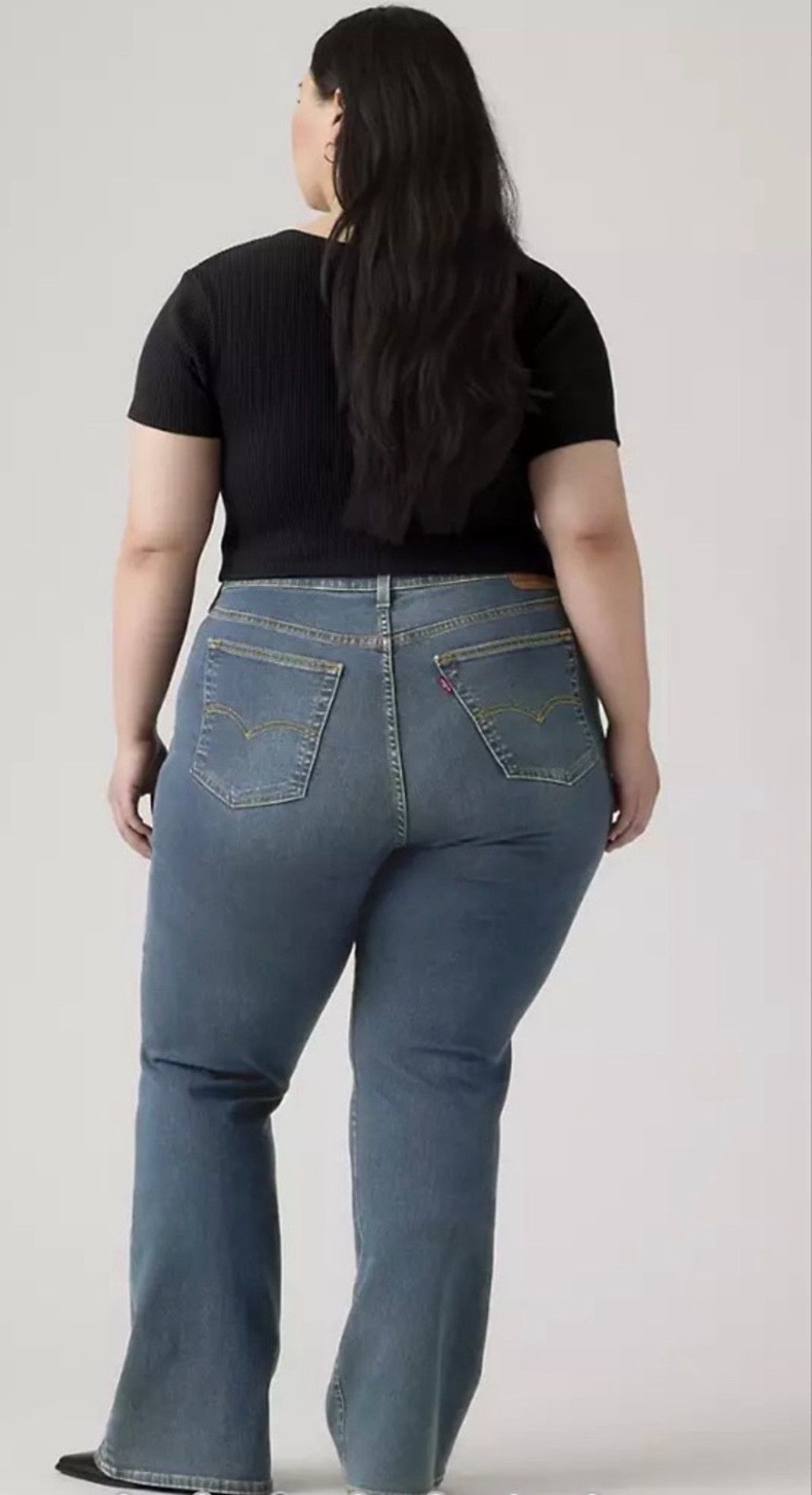 Levi's Women's Levi's Blue 726 Flare Jeans 20W Size 40" / US 18 - 2 Thumbnail