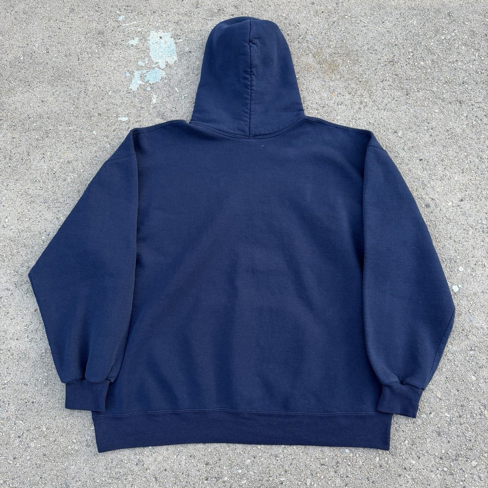 Russell Athletic Vintage 90s Russell Athletic Navy Blue Hoodie XXL Kanye West Size US XXL / EU 58 / 5 - 3 Thumbnail