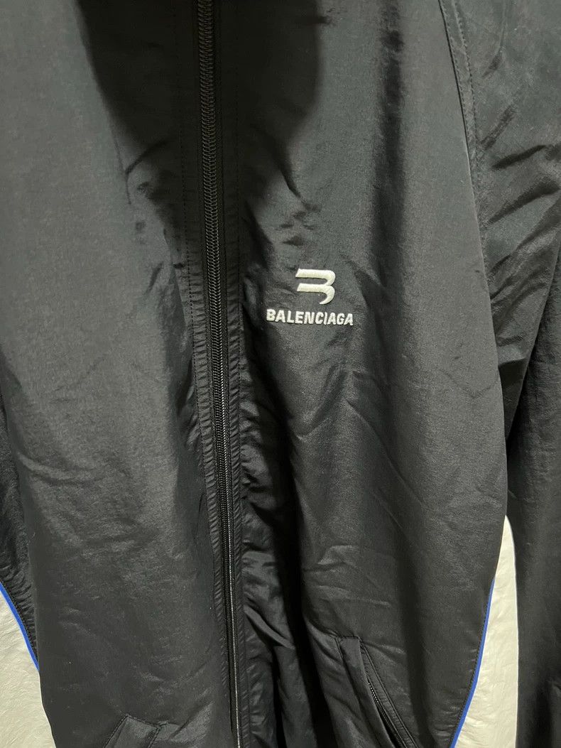 Balenciaga Balenciaga Patchwork Retro Sports Jacket Size US XXS / EU 40 - 2 Thumbnail