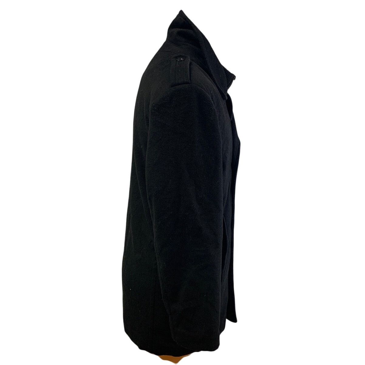 Haggar Haggar Mens Large Collared Lined Wool Blend Winter Coat Size US L / EU 52-54 / 3 - 3 Thumbnail