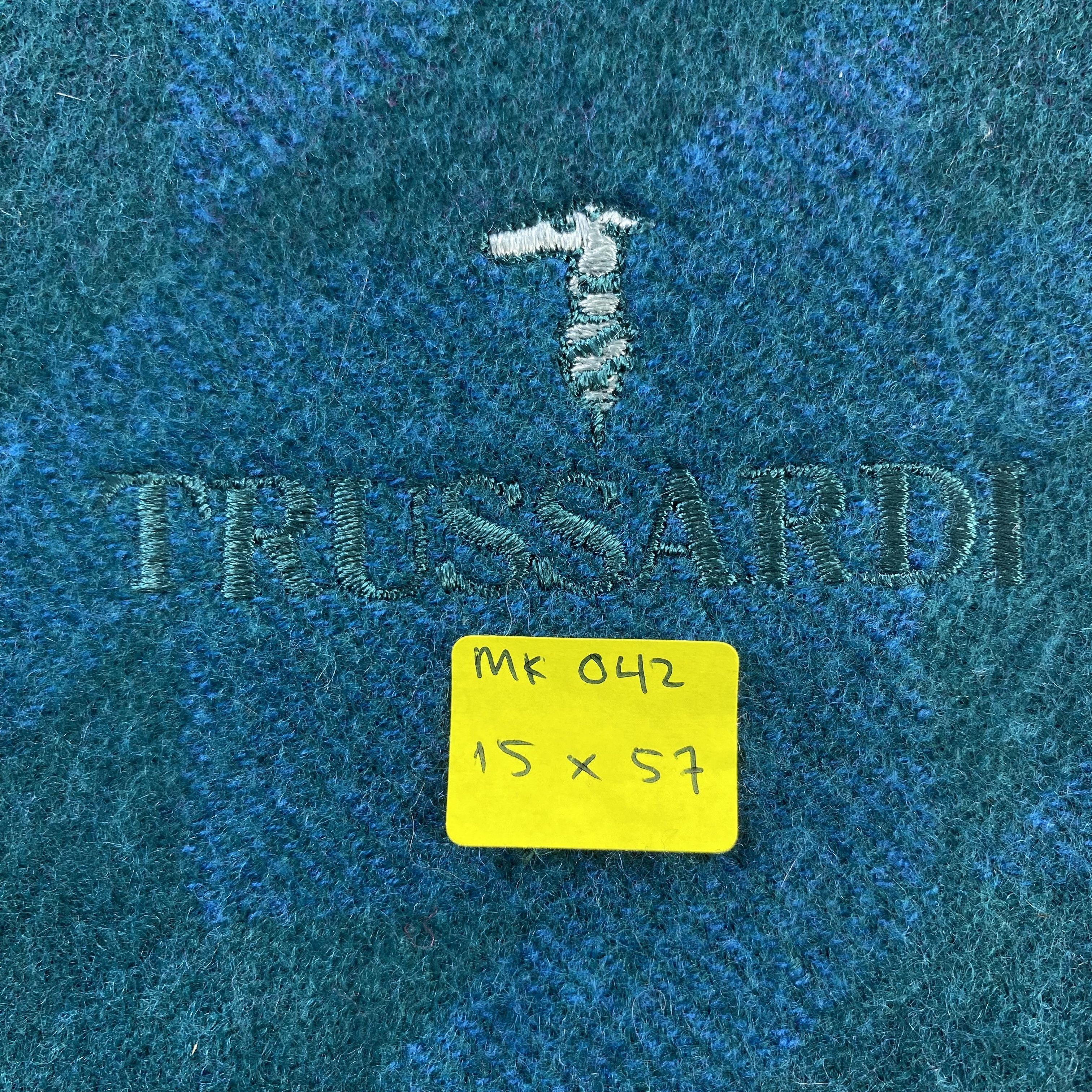 Trussardi Multicolor Green Trussardi Scarf Neck Wrap Muffler Size ONE SIZE - 9 Thumbnail