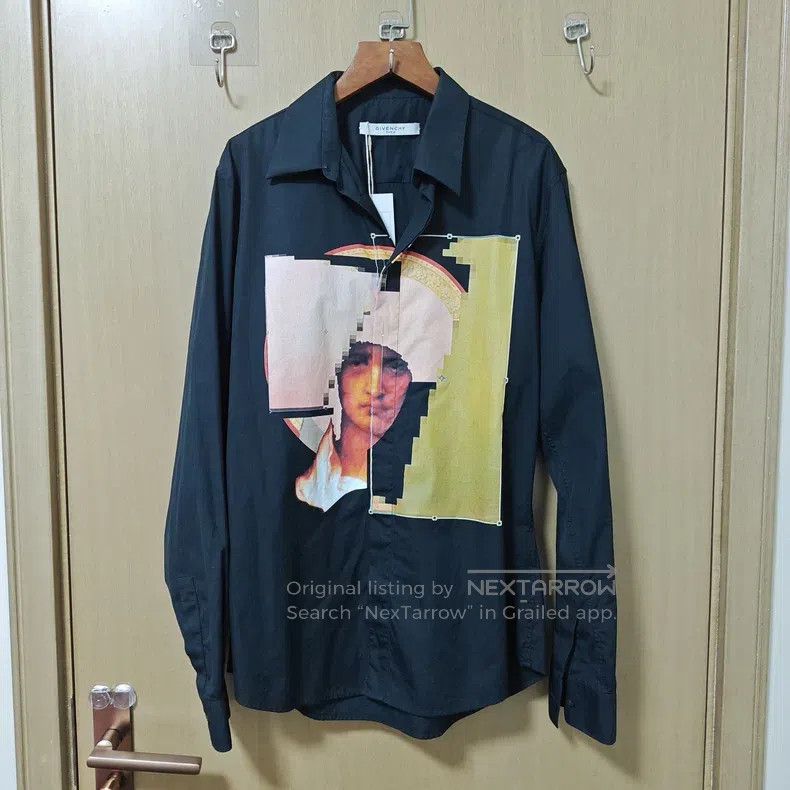 Givenchy Givenchy Black Long Sleeve Shirt Size US M / EU 48-50 / 2 - 1 Thumbnail