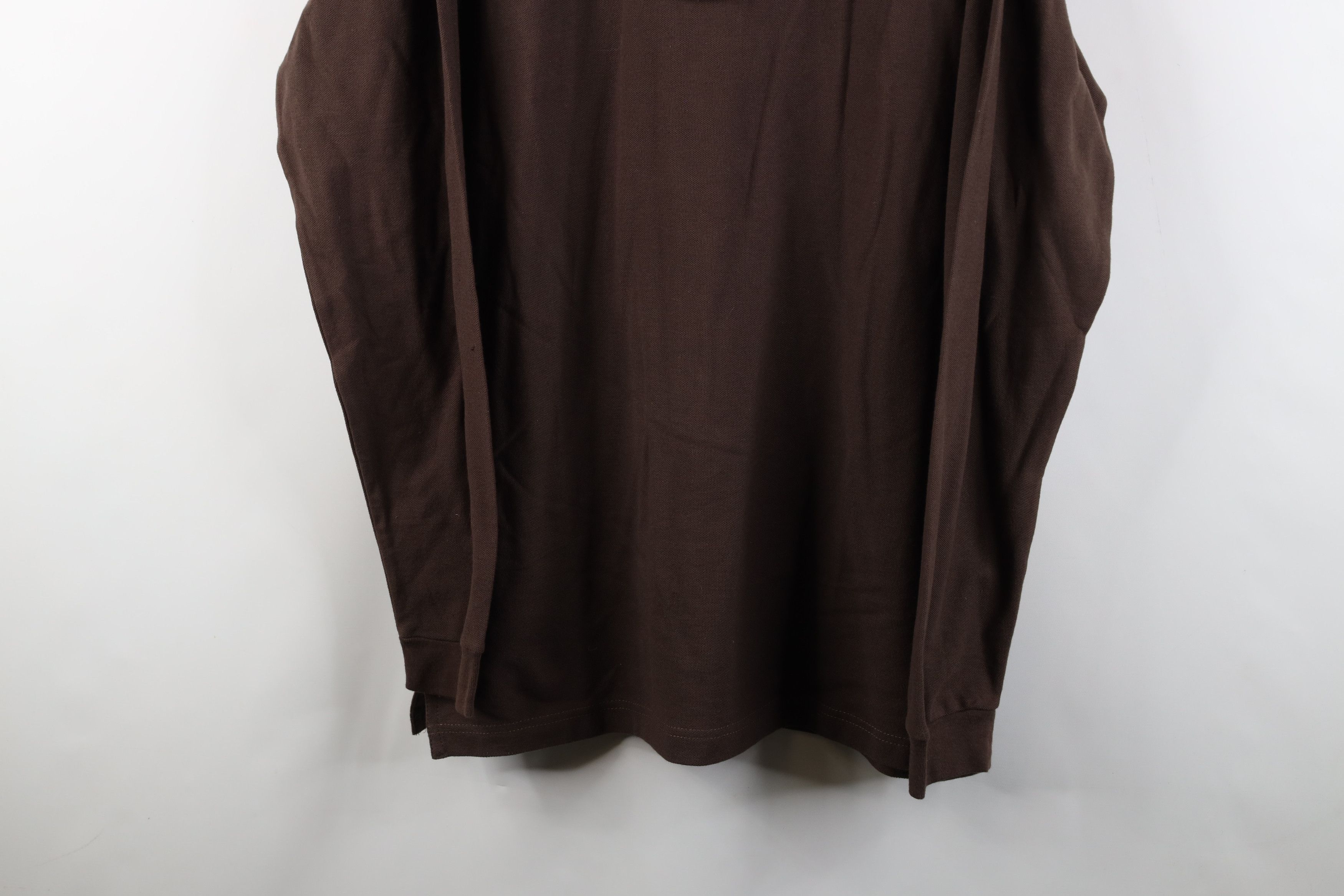 Vintage Deadstock Vintage Y2K Streetwear Long Sleeve Polo Shirt Size US XL / EU 56 / 4 - 3 Thumbnail