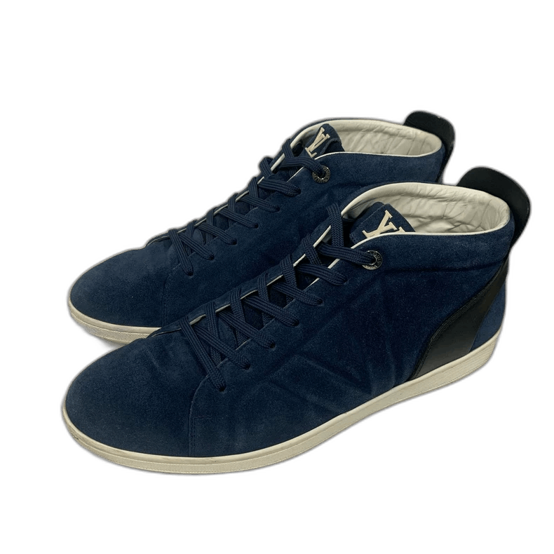 Louis Vuitton Louis Vuitton Suede High-Top Sneakers Size 9.5 Size US 9.5 / EU 42-43 - 1 Thumbnail