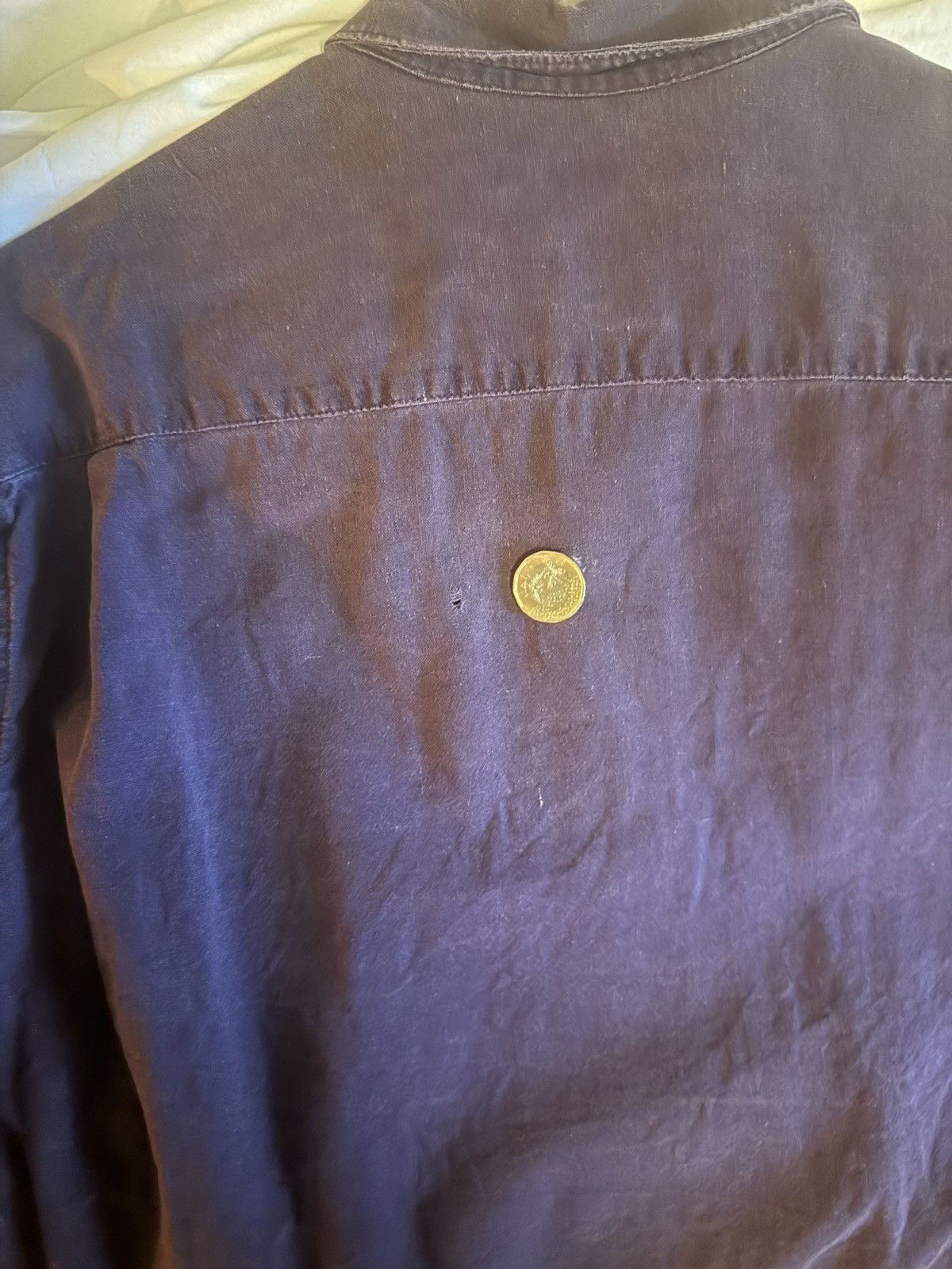 Our Legacy Our Legacy raw silk purple shirt Size US S / EU 44-46 / 1 - 4 Thumbnail