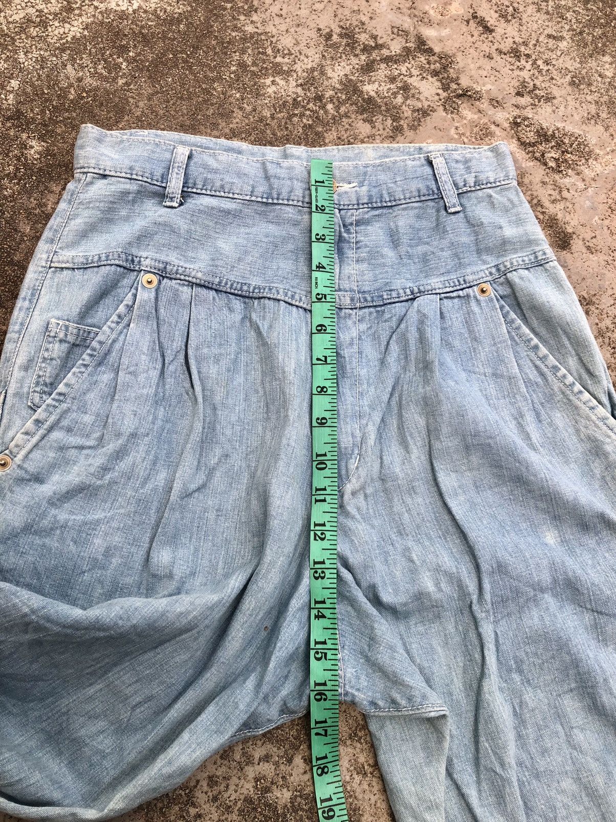 Issey Miyake × Japanese Brand × mercibeaucoup MERCIBEAUCOUP JEVOUS ENPRIE! DENIM Size US 28 / EU 44 - 8 Thumbnail