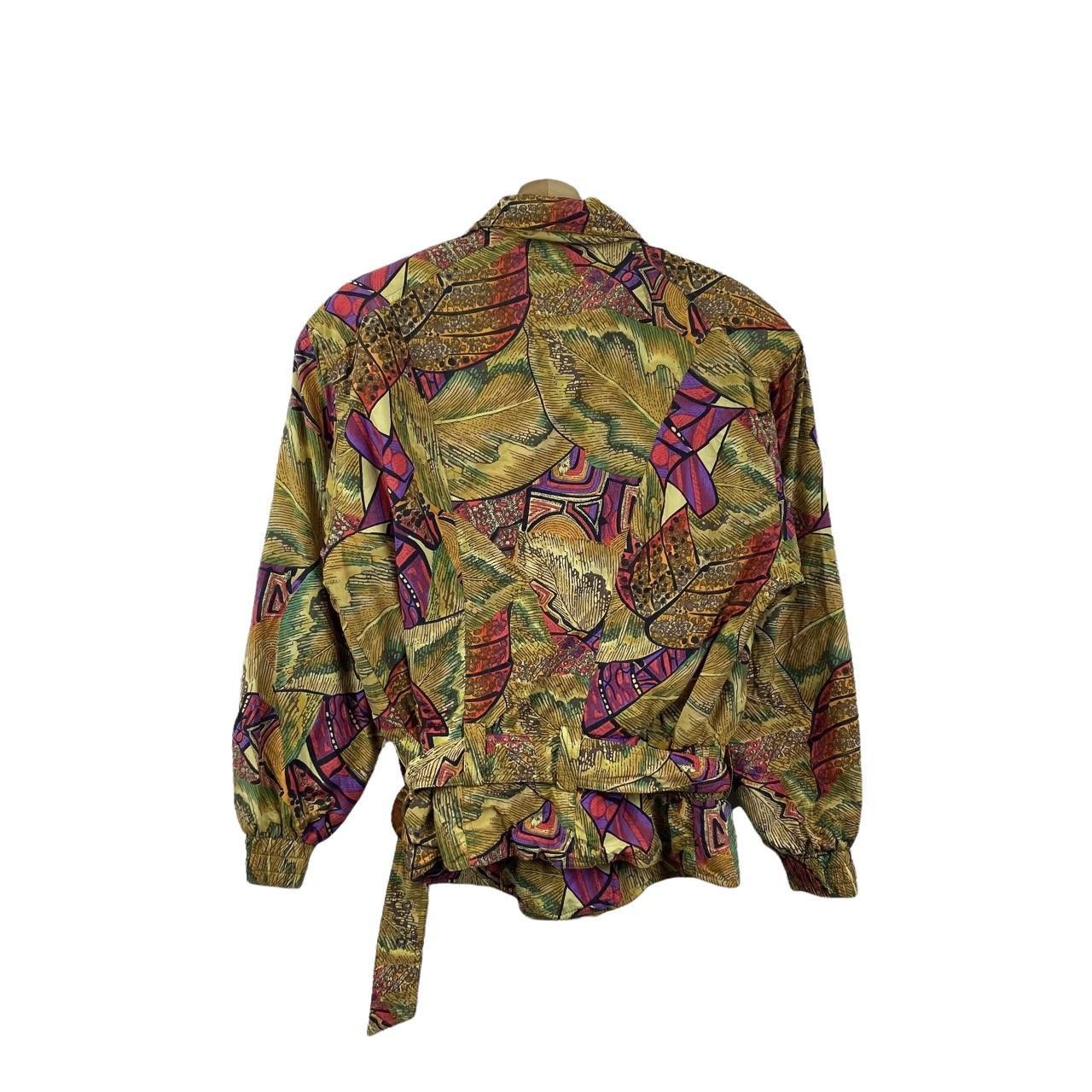 Vintage Vtg 80’ PRESTIGE HEAD SPORTSWEAR Art Jacket Parka All Over Size L / US 10 / IT 46 - 2 Thumbnail