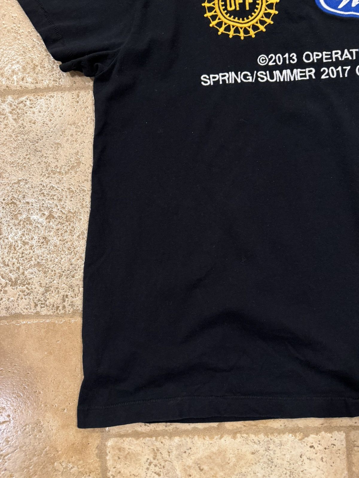Off-White Off-White c/o Virgil Abloh Embroidered Logos SS17 Black Tee Size US L / EU 52-54 / 3 - 13 Thumbnail