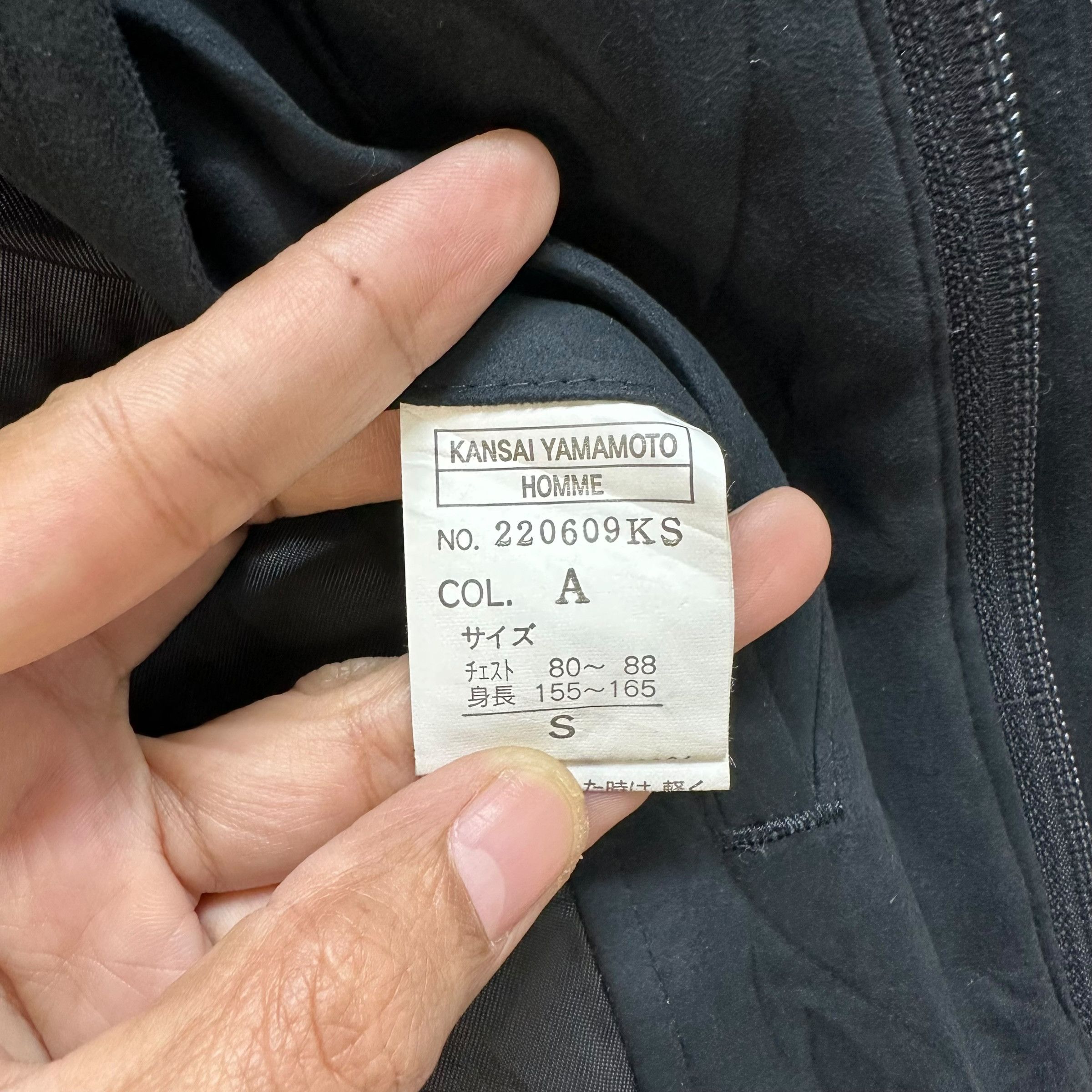 Kansai Yamamoto KANSAI YAMAMOTO HOMME Coat Jacket #A54-1254 Size US S / EU 44-46 / 1 - 10 Thumbnail