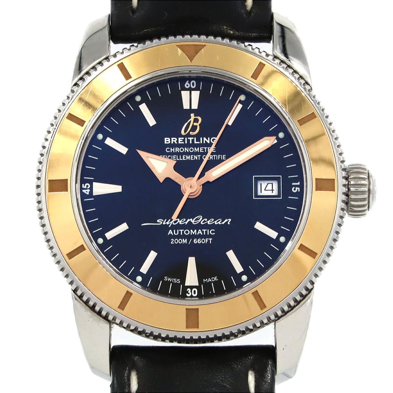 Breitling Breitling Breitling Superocean Heritage 42 Stainless Steel Pink Gold Metal Automatic U17321 DUTY FREE for USA Size ONE SIZE - 1 Thumbnail