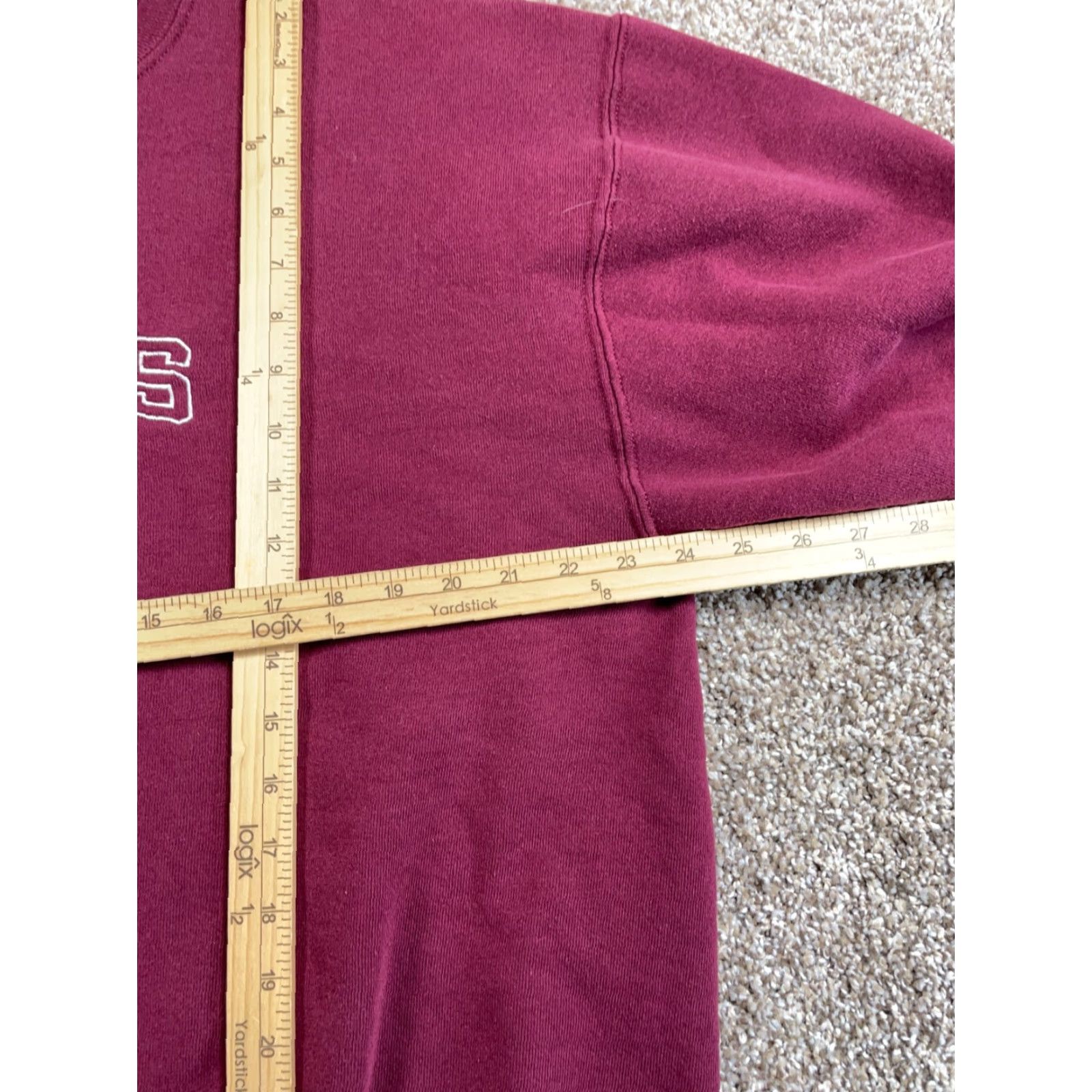 Russell Athletic VINTAGE Russell Athletic Sweatshirt Adult Large Red - Annawan Braves Embroidered Crew Neck Pullover Shirt Men Russel Athletic Tag Size US M / EU 48-50 / 2 - 6 Thumbnail