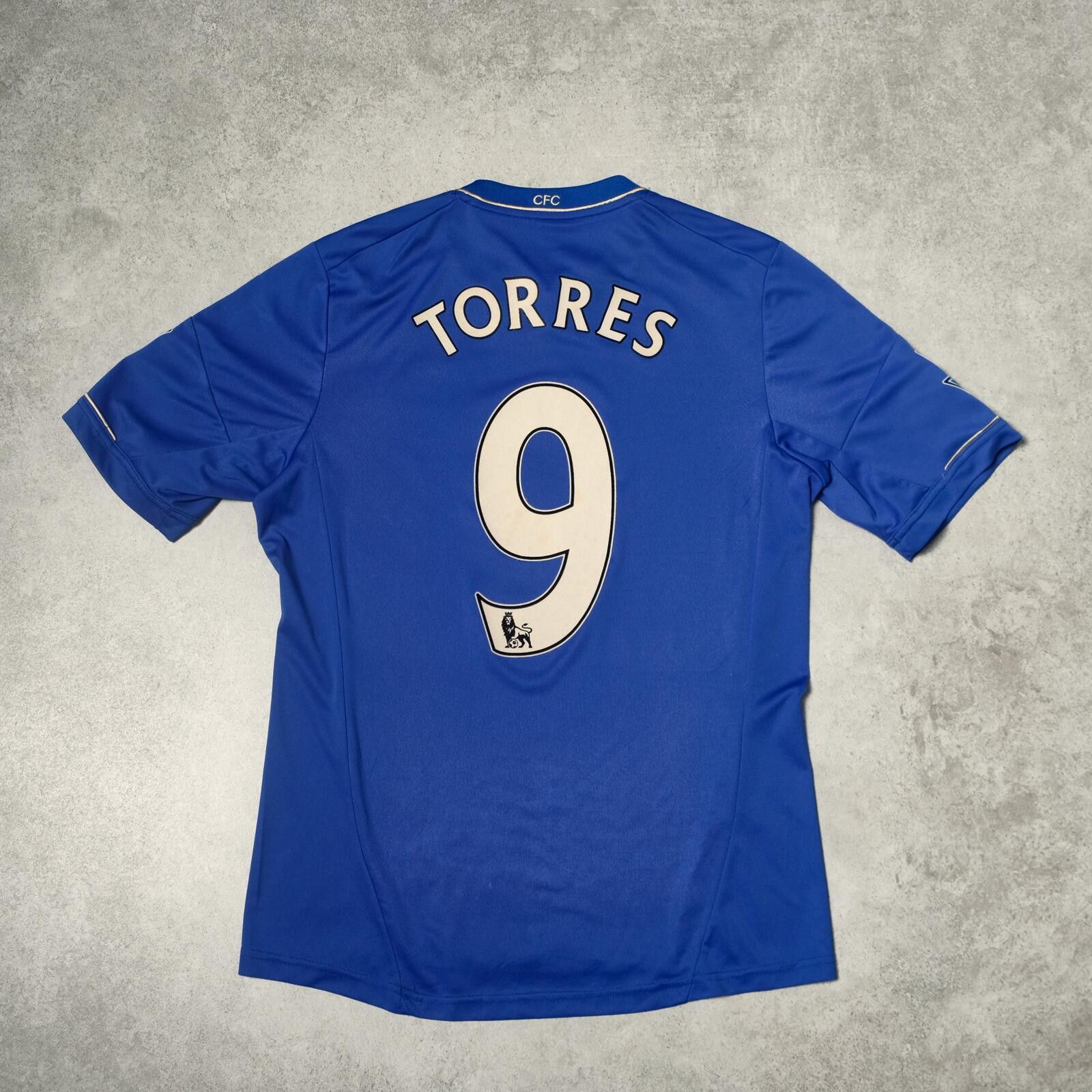 Adidas 2012/13 Chelsea Home Shirt Adidas Torres (M/L) Size US M / EU 48-50 / 2 - 1 Thumbnail