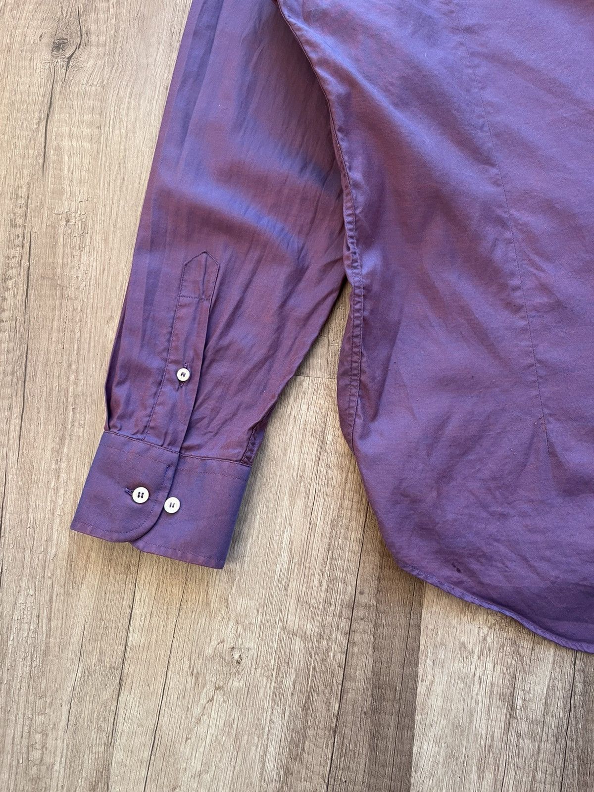 Etro Etro Purple Shirt Size 44 Size US S / EU 44-46 / 1 - 7 Thumbnail