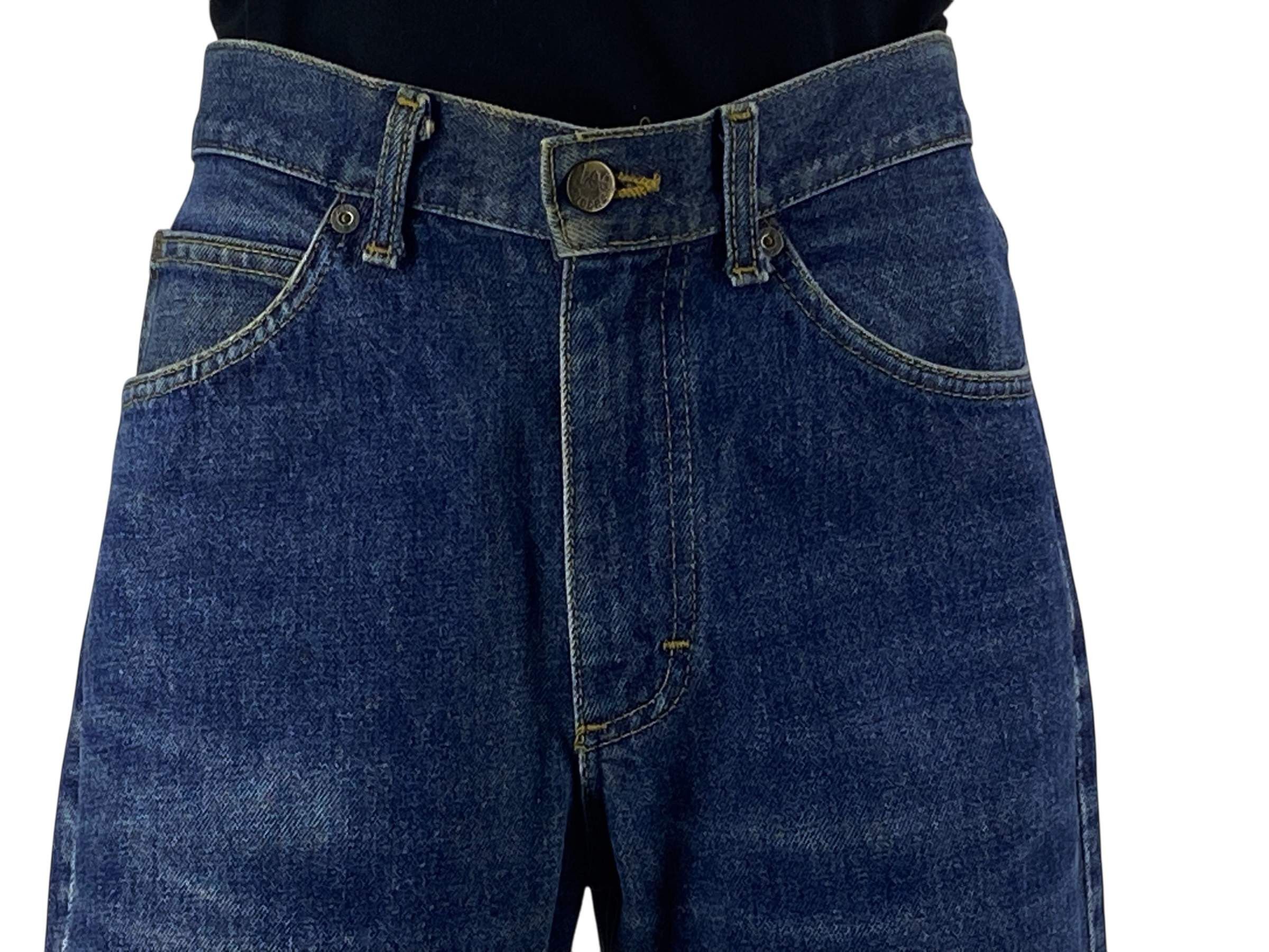 Lee 90s Lee Riders Denim Selvedge Jeans Light Blue Wash Jeans Size US 29 - 3 Thumbnail