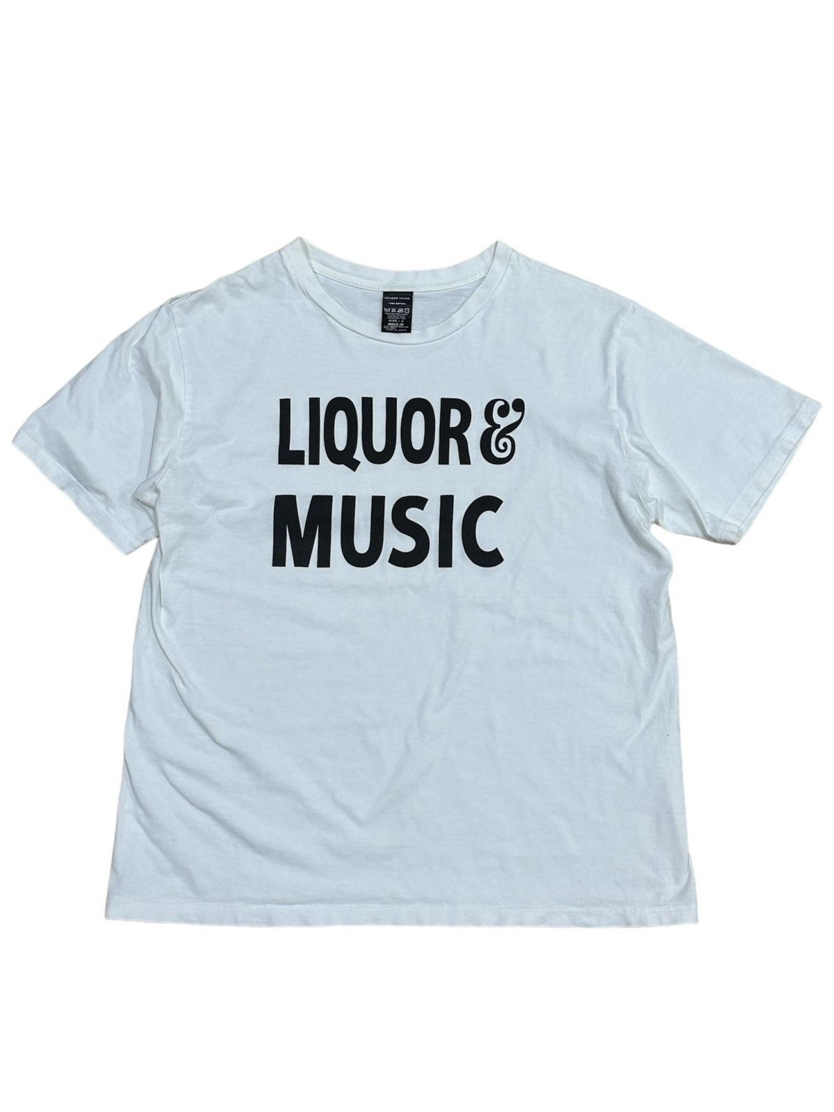 Number (N)ine Number Nine Liquor & Music Tee | Grailed