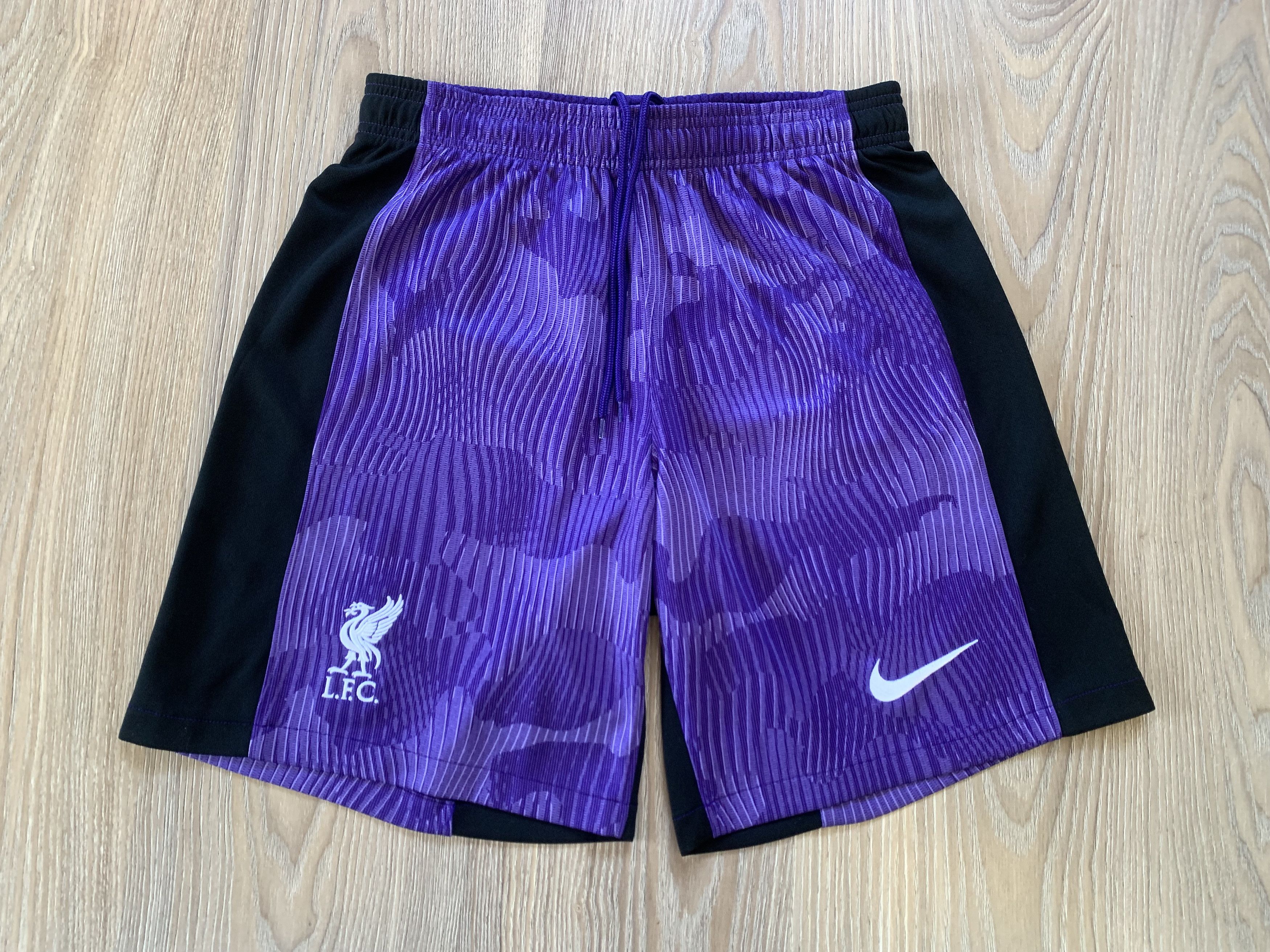 Nike Mens Nike Liverpool Stadium Third Shorts Size US 32 / EU 48 - 2 Thumbnail
