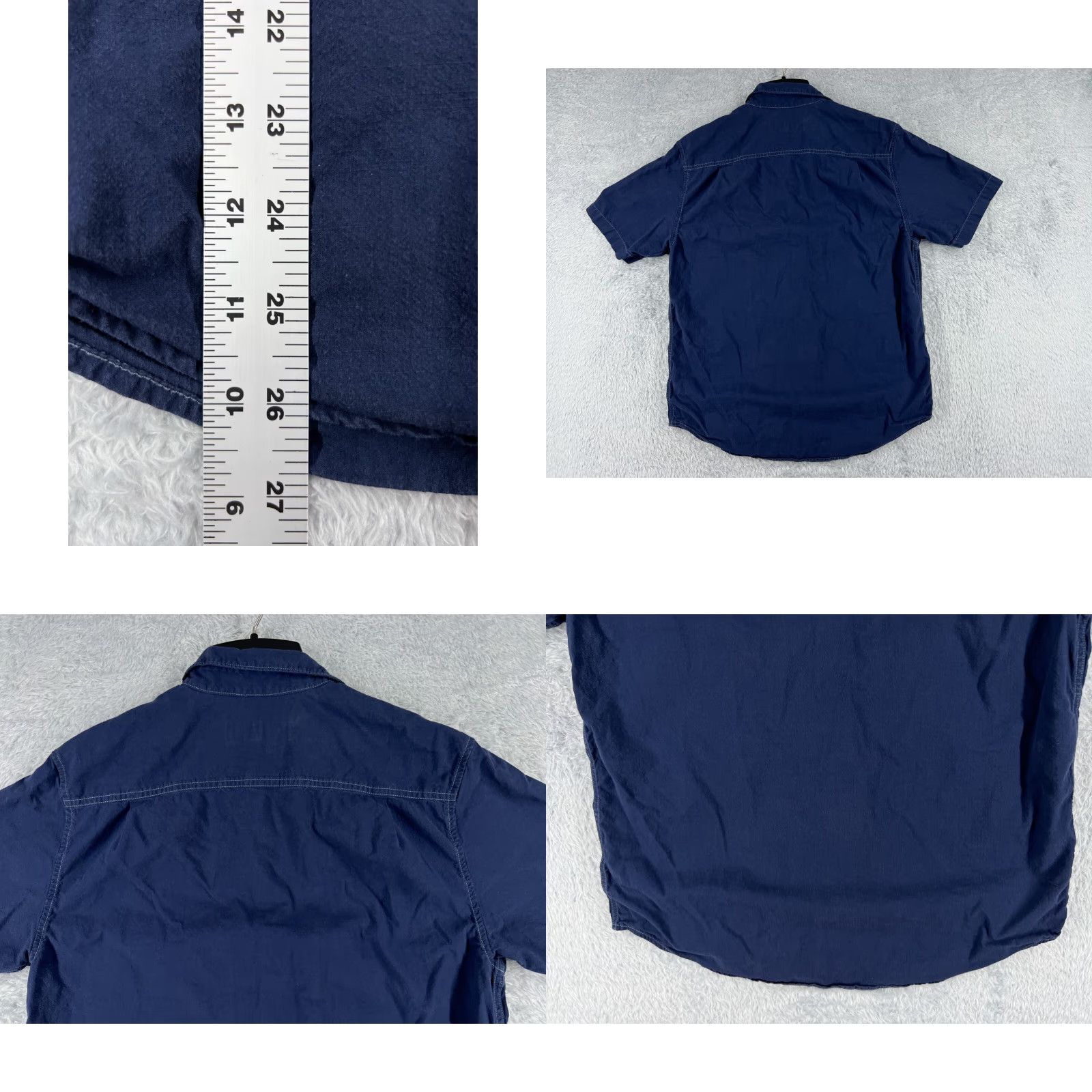 Tommy Bahama Tommy Bahama Shirt Men Small Blue Pocket 100% Cotton Hawaiian Beach Vacation Size US M / EU 48-50 / 2 - 9 Thumbnail