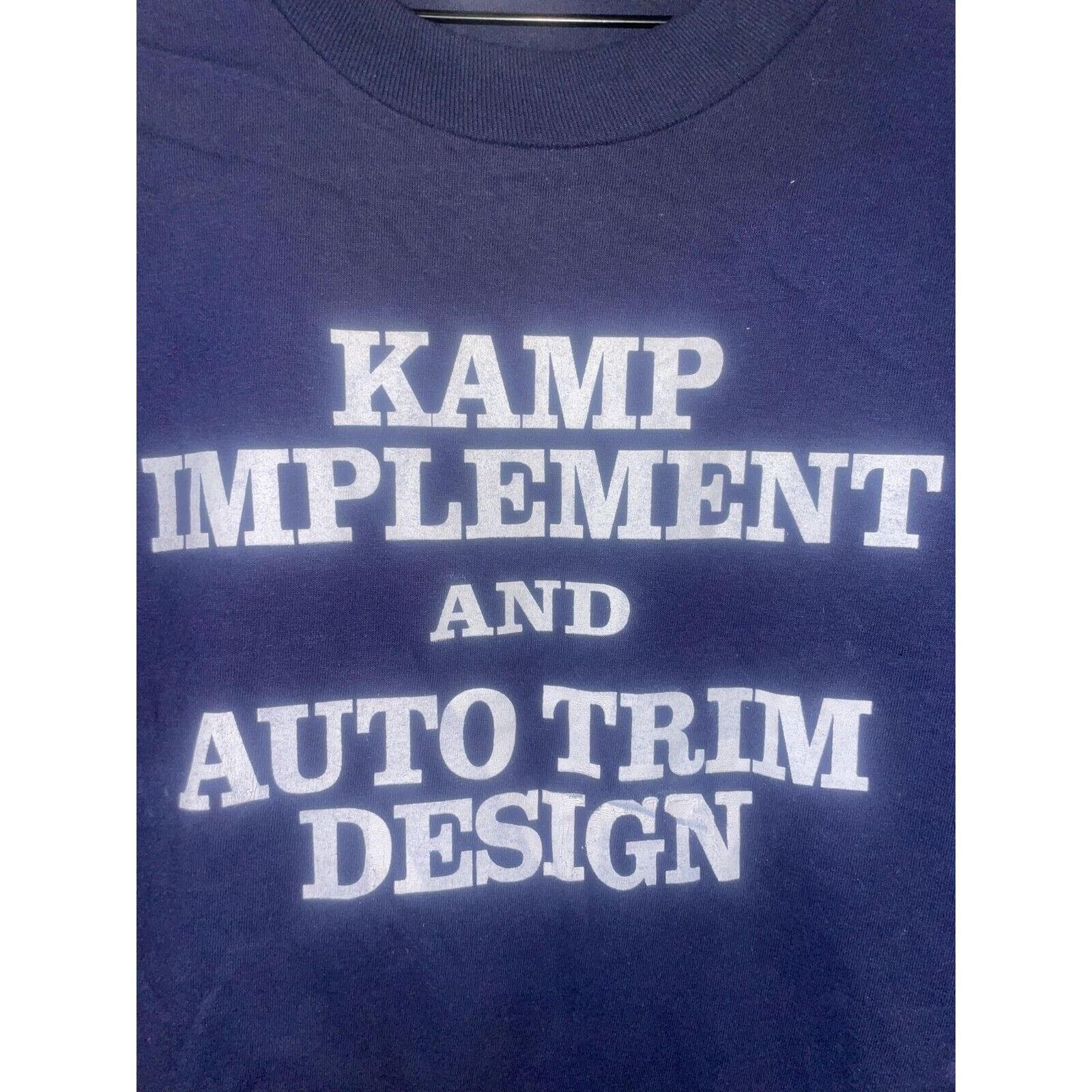 Jerzees Vintage Car Shirt Kamp Implement Auto Trim Shirtworks Tee XL Size US XL / EU 56 / 4 - 2 Thumbnail