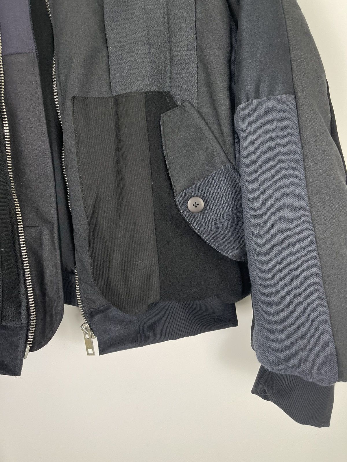 Chorley × Handmade Chorley Oversized Patchwork Ma1 Bomber Jacket Size US L / EU 52-54 / 3 - 2 Thumbnail