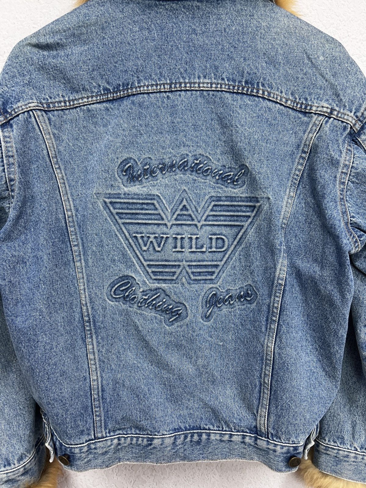 Le Grande Bleu (L.G.B.) Hysteric glamour style denim distressed trucker jacket y2k Size US M / EU 48-50 / 2 - 10 Thumbnail