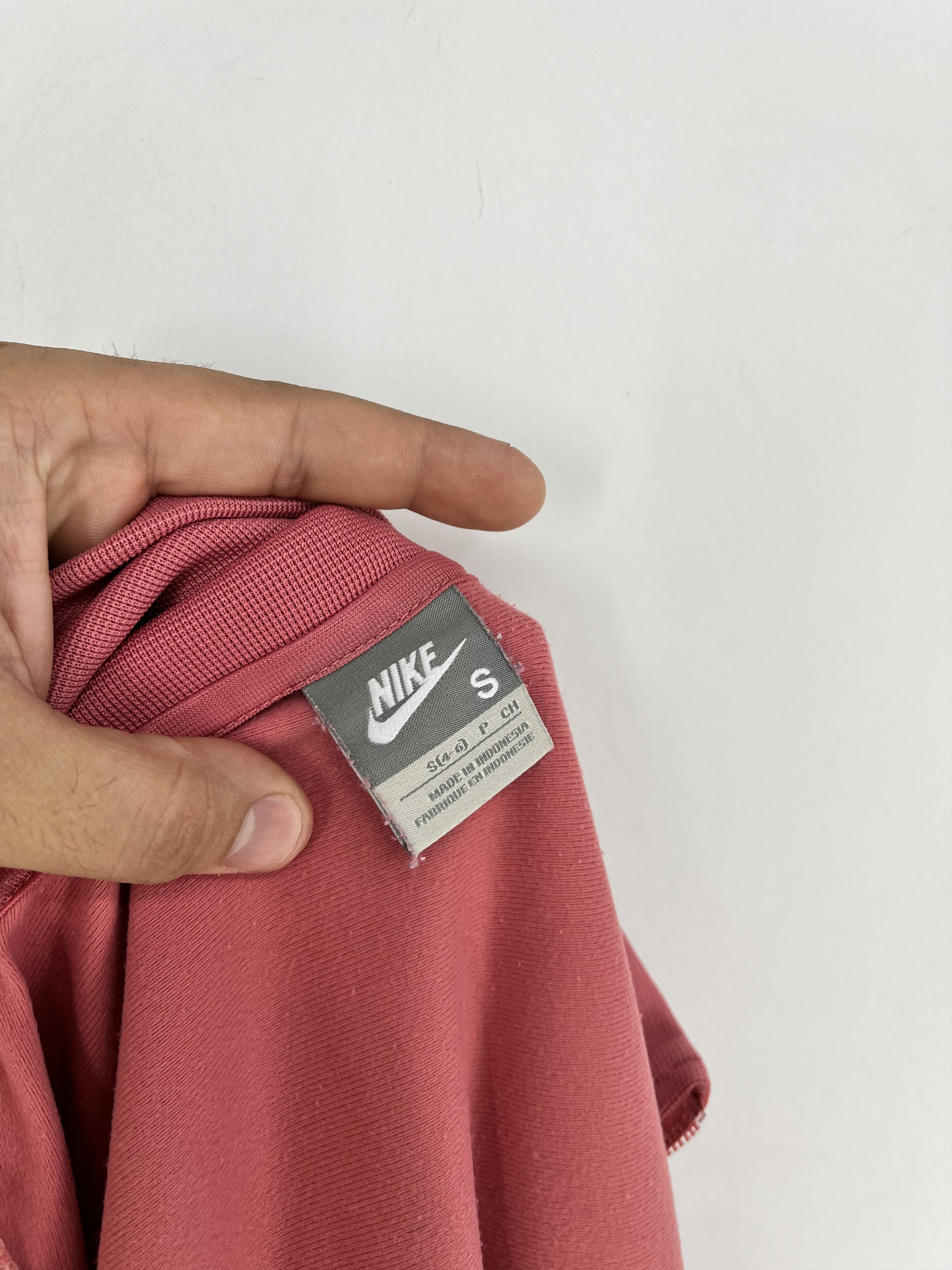 Nike × Vintage Vintage Y2K Nike Big Logo Swoosh Hoodie Streetwear 90s Style Size S / US 4 / IT 40 - 6 Thumbnail