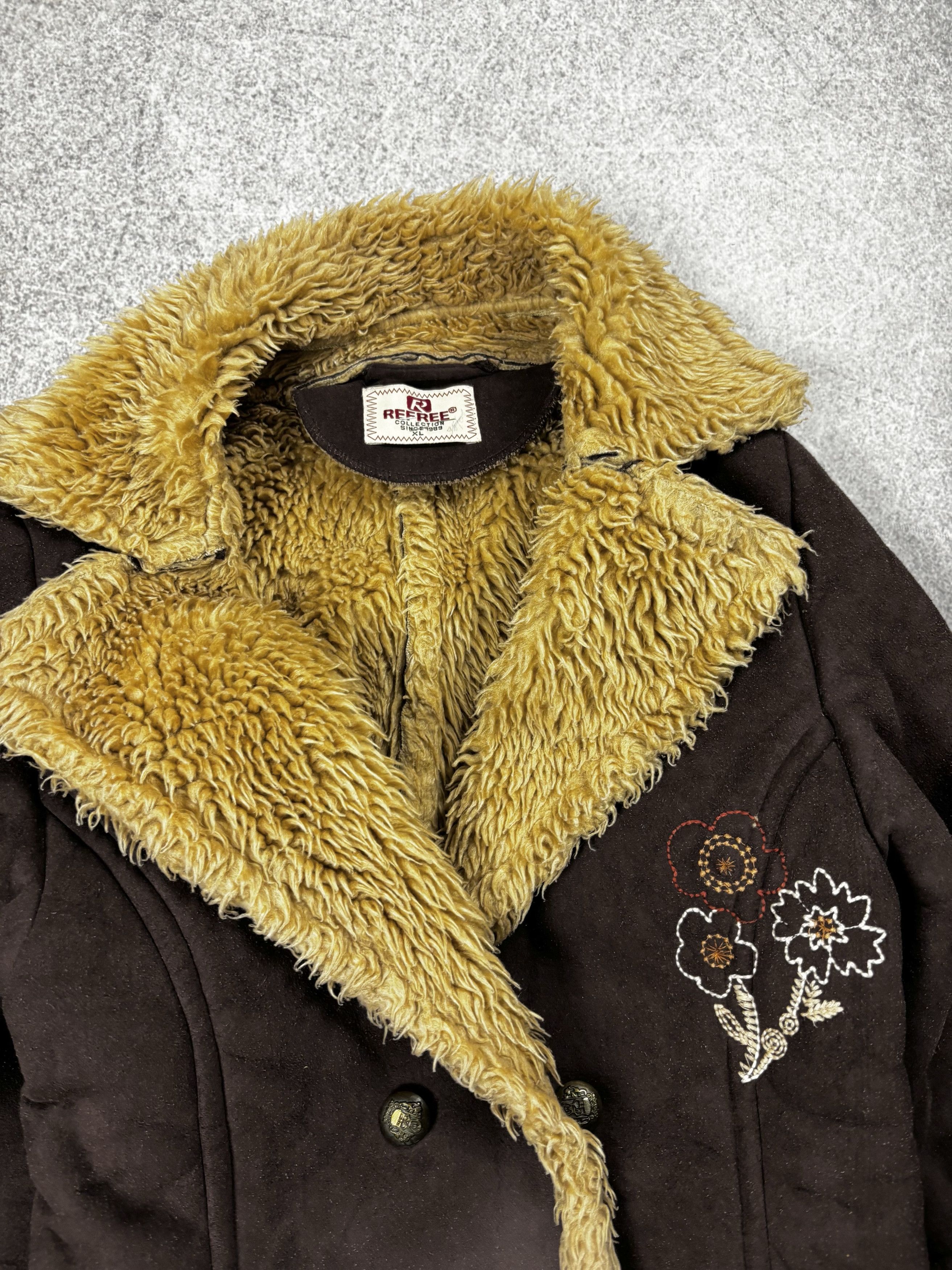 If Six Was Nine IF SIX WAS NINE STYLE JAPANESE SHEEPSKIN JACKET FUR HOOD Y2K Size US M / EU 48-50 / 2 - 4 Thumbnail
