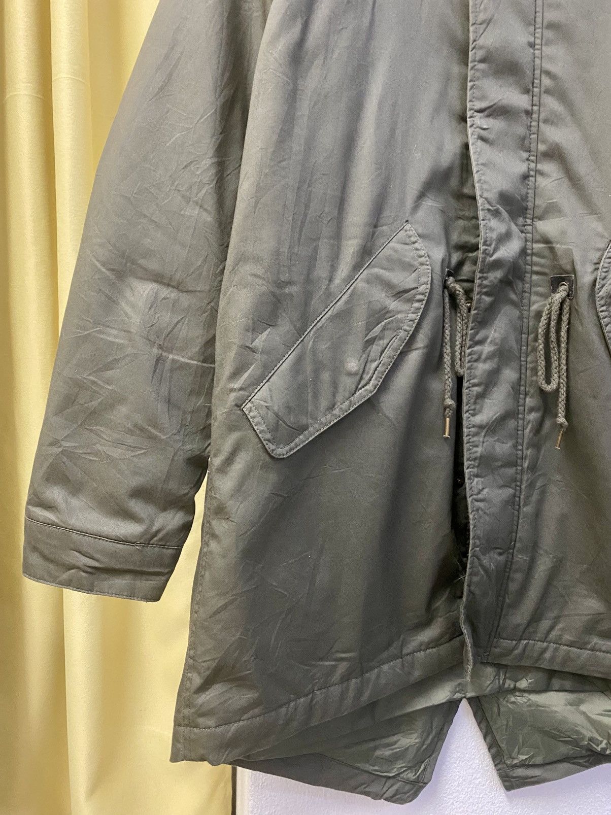 Japanese Brand × Vintage Vintage Military Style Back Number Fishtail Parka Size US M / EU 48-50 / 2 - 4 Thumbnail