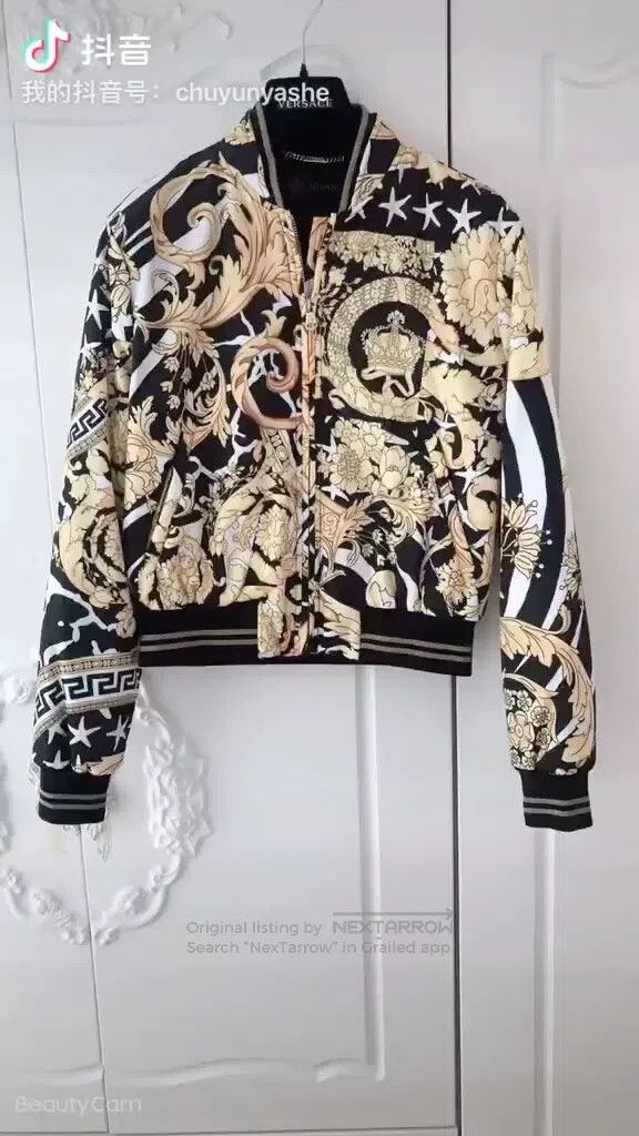 Versace Versace Baroque main line classic jacket cotton jacket Size US M / EU 48-50 / 2 - 1 Thumbnail