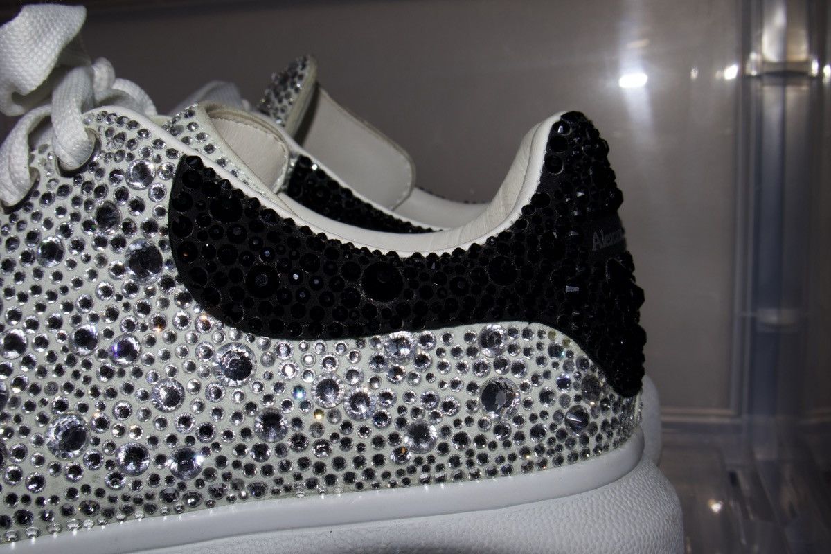 Alexander McQueen Alexander McQueen Crystal Embellished Oversized Sneaker Size US 9 / IT 39 - 3 Thumbnail