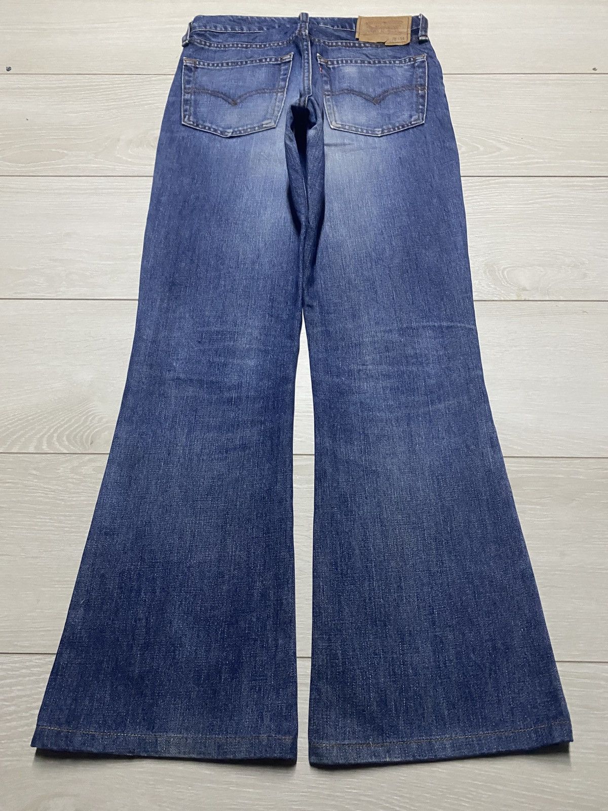 Levi's Vintage Levis 557 Flare Bootcut Jeans Size US 28 / EU 44 - 2 Thumbnail
