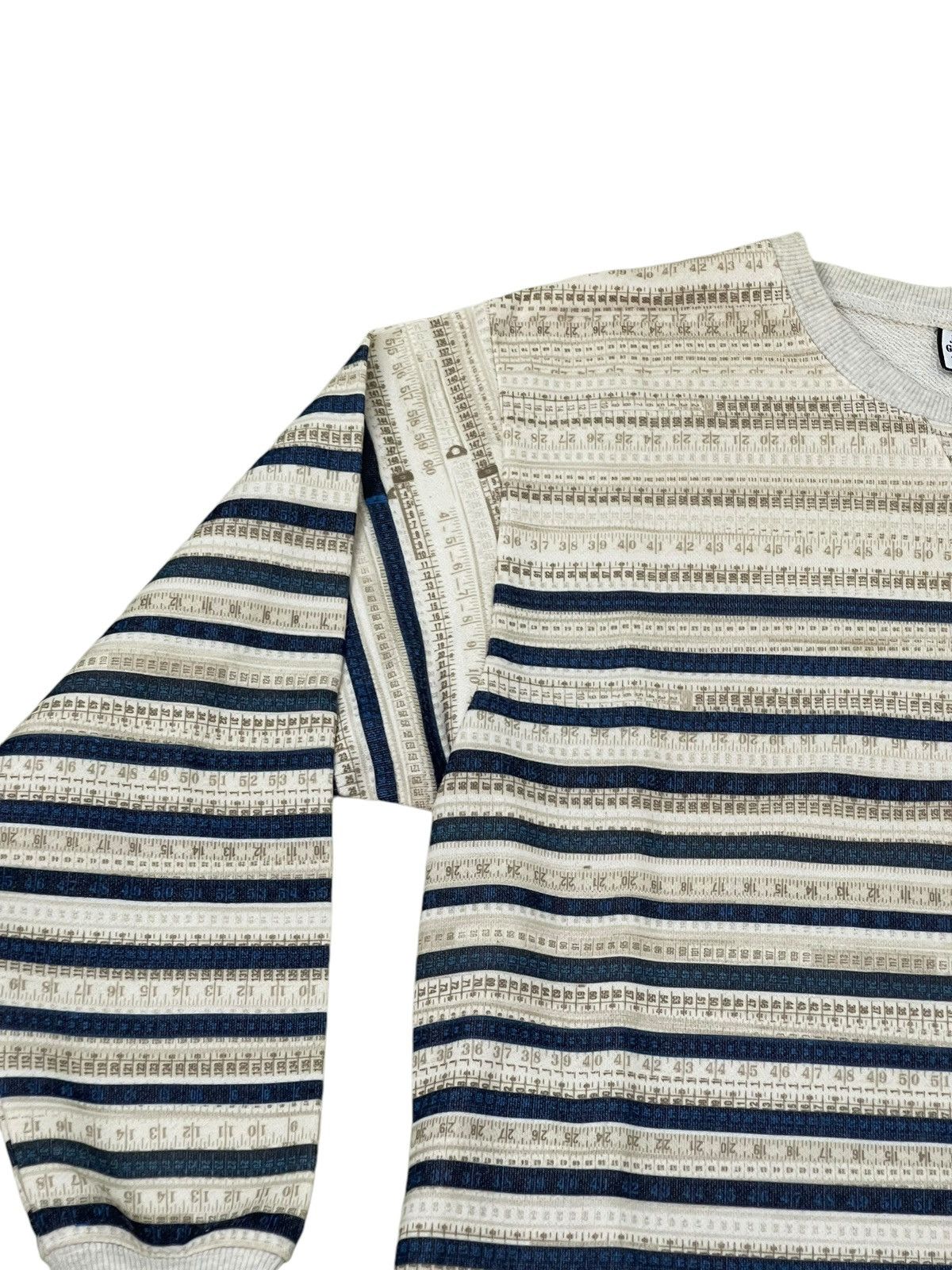 Jean Paul Gaultier JPG Jean Paul Gaultier Sweatshirt Measurements Striped 6🟩0 Size US M / EU 48-50 / 2 - 7 Thumbnail